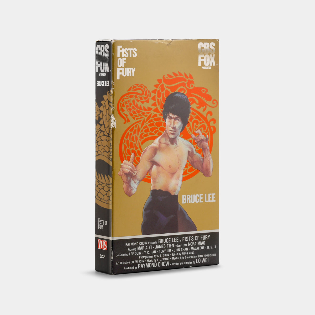 Fists of Fury (CBS/FOX Video) VHS Tape