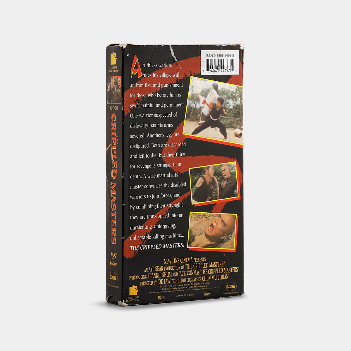 The Crippled Masters VHS Tape