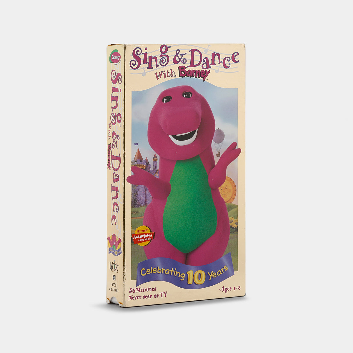Sing & Dance With Barney VHS Tape