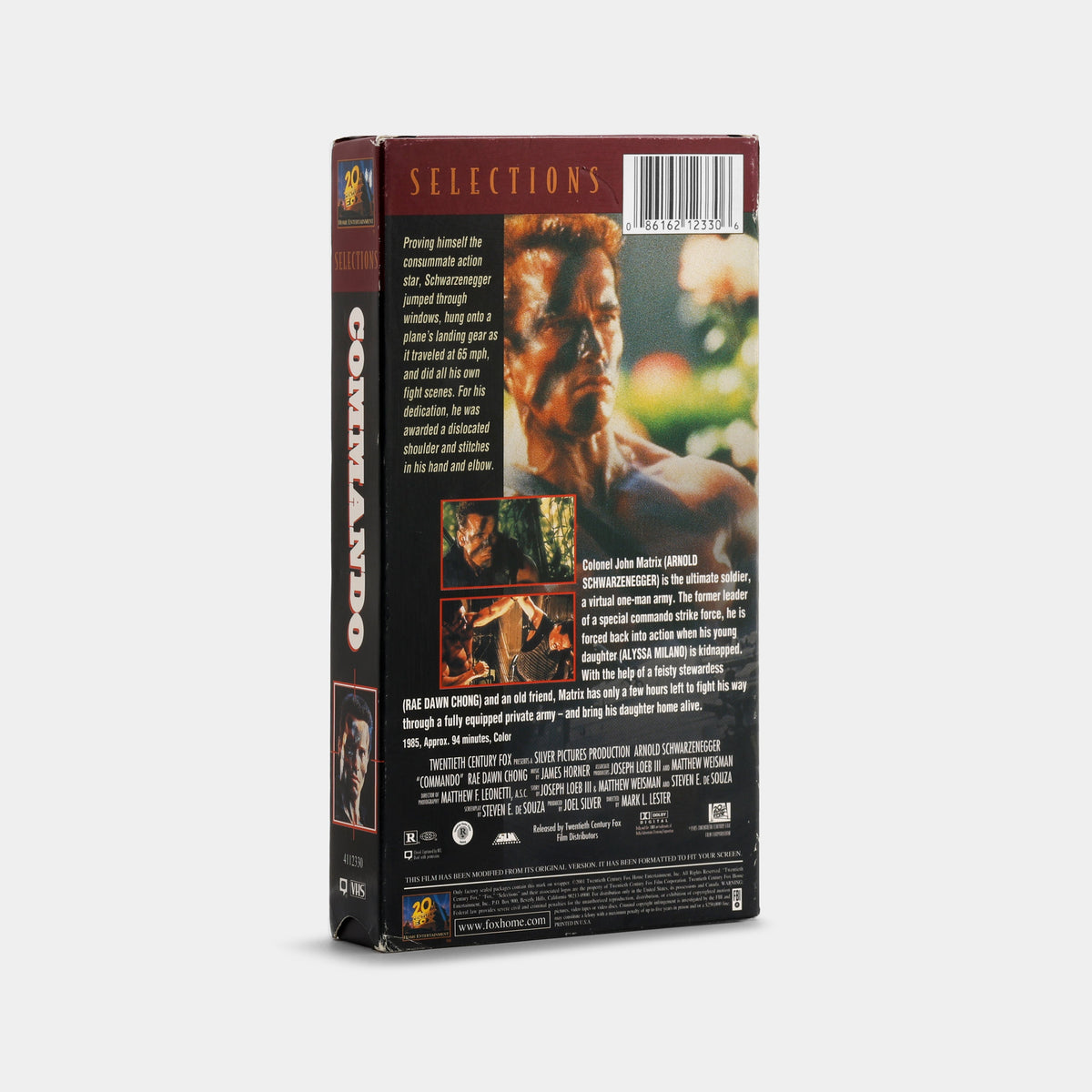 Commando VHS Tape
