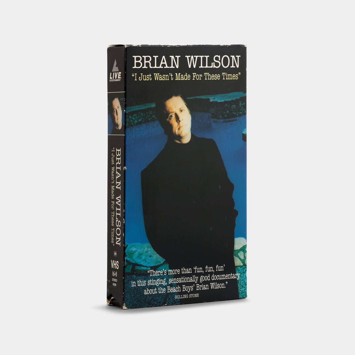 Brian Wilson: I Just Wasn't Made for These Times VHS Tape