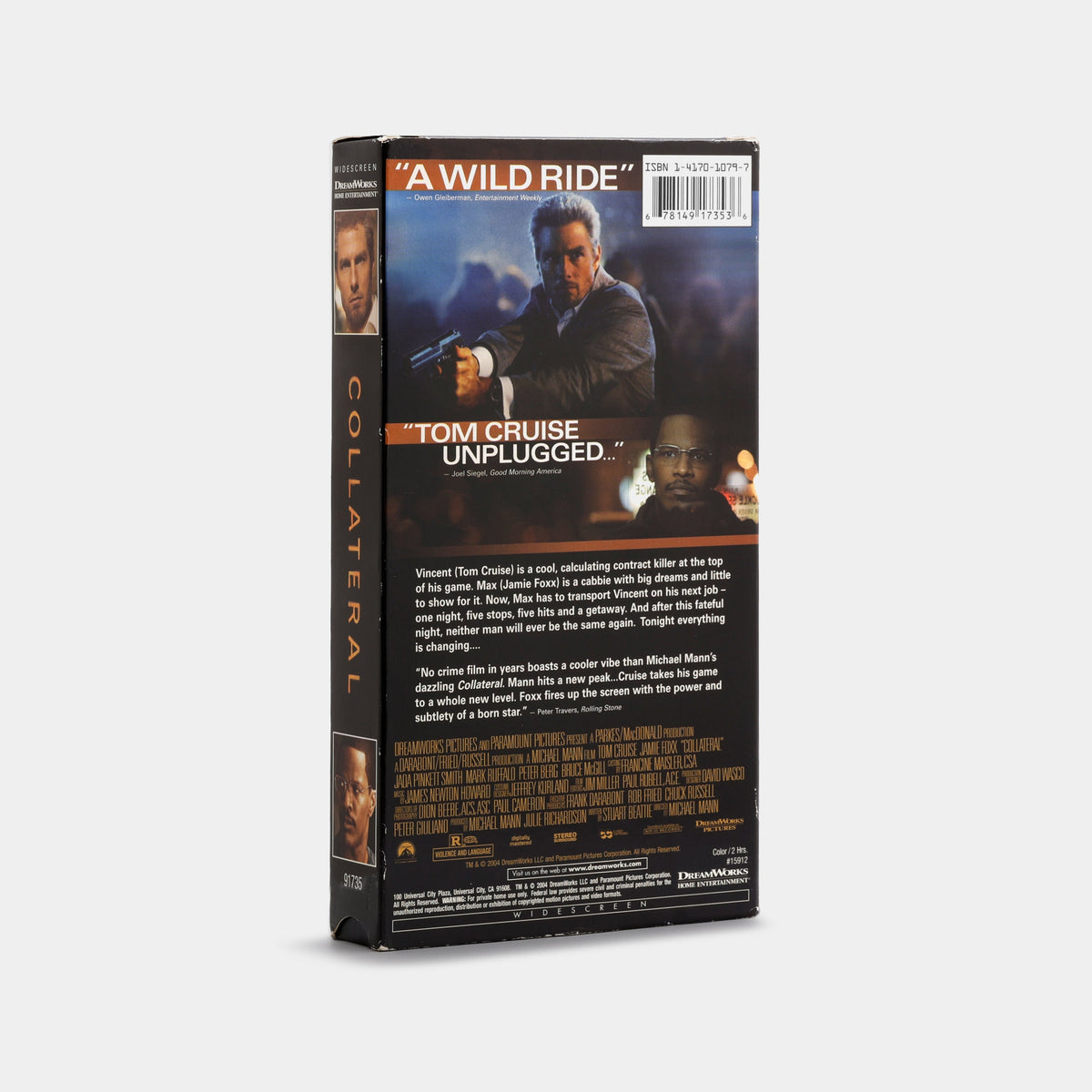 Collateral VHS Tape