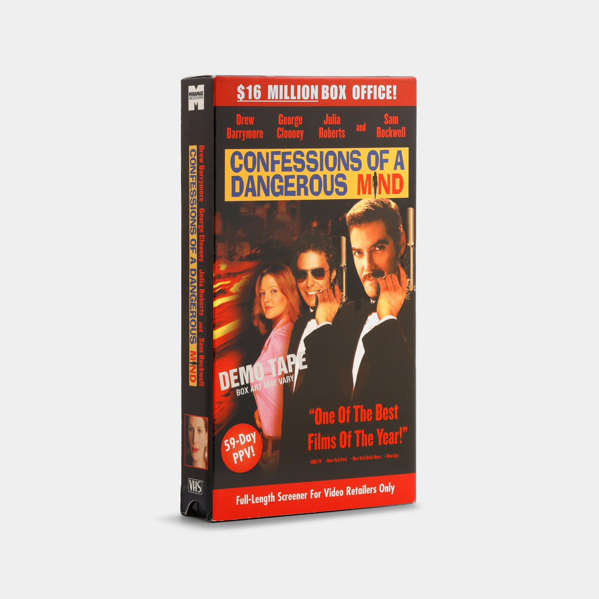 Confessions of a Dangerous Mind VHS Tape