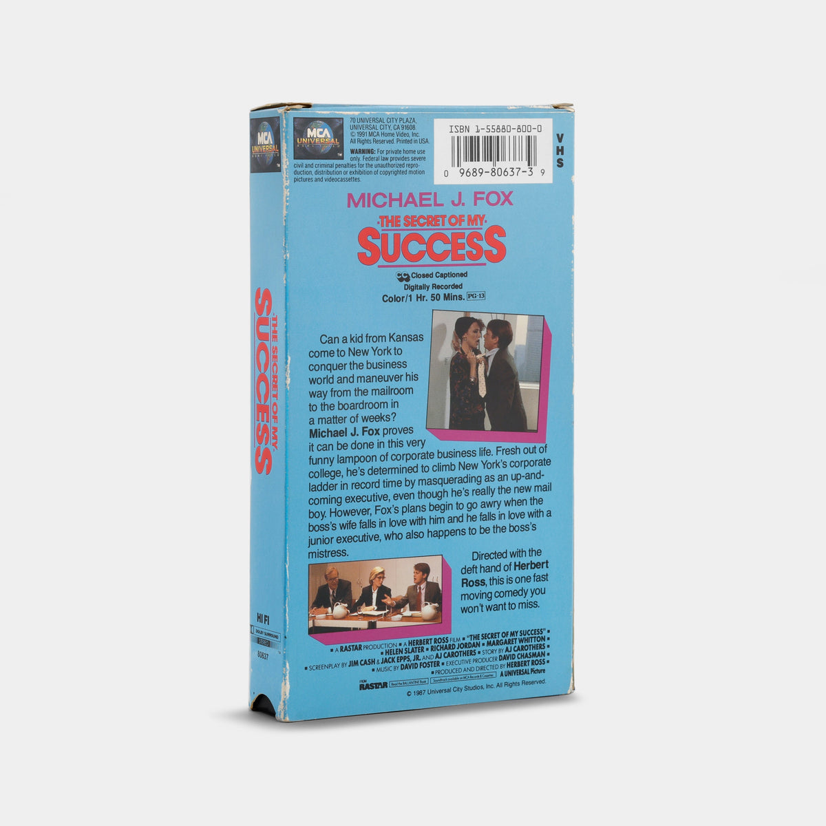 The Secret of My Success VHS Tape