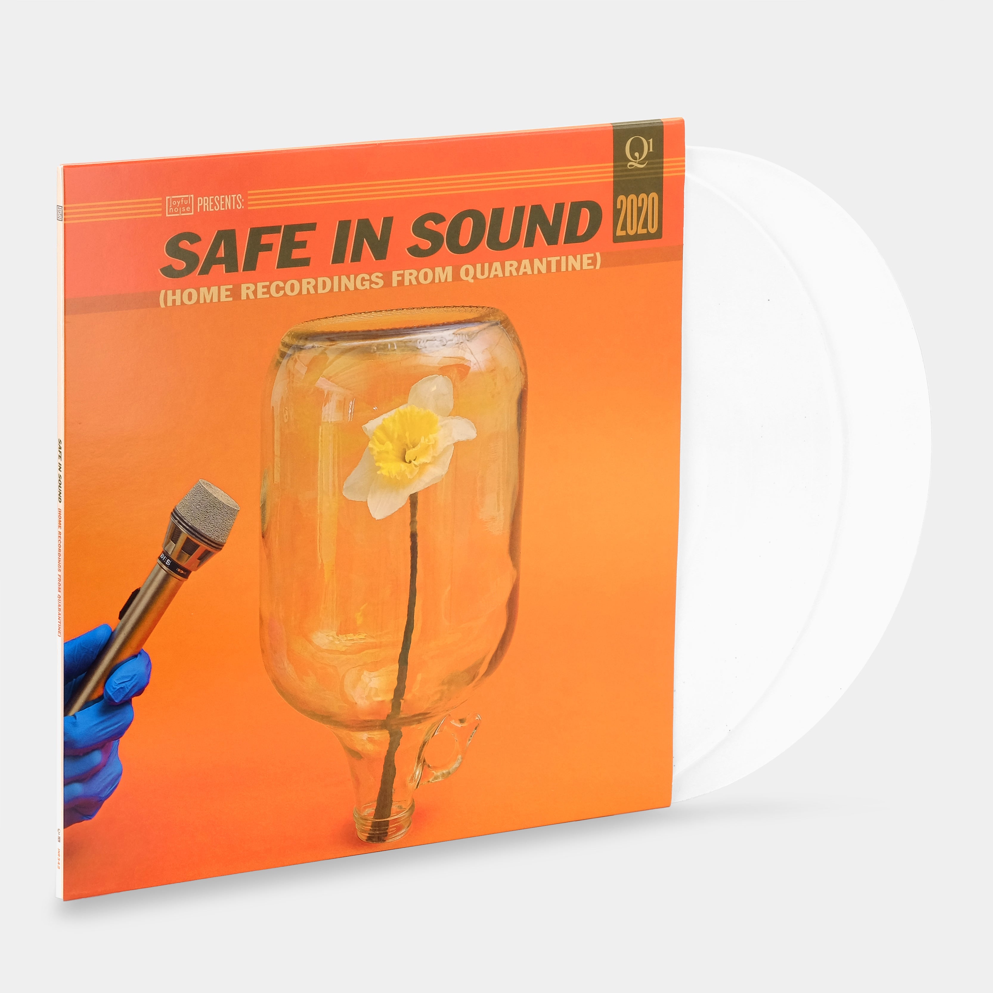 Safe In Sound: Home Recordings From Quarantine 2xLP White Vinyl Record