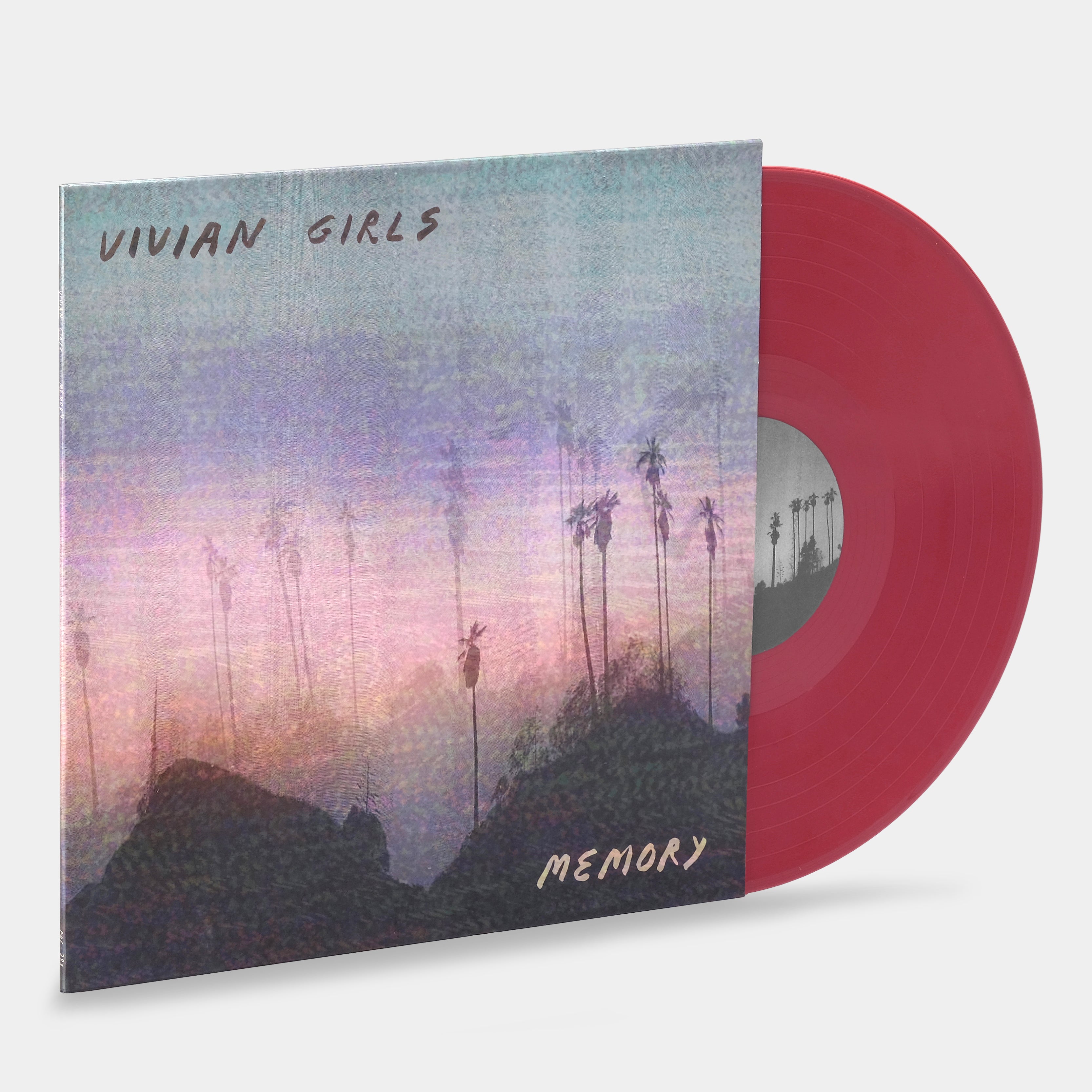 Vivian Girls - Memory LP Maroon Vinyl Record