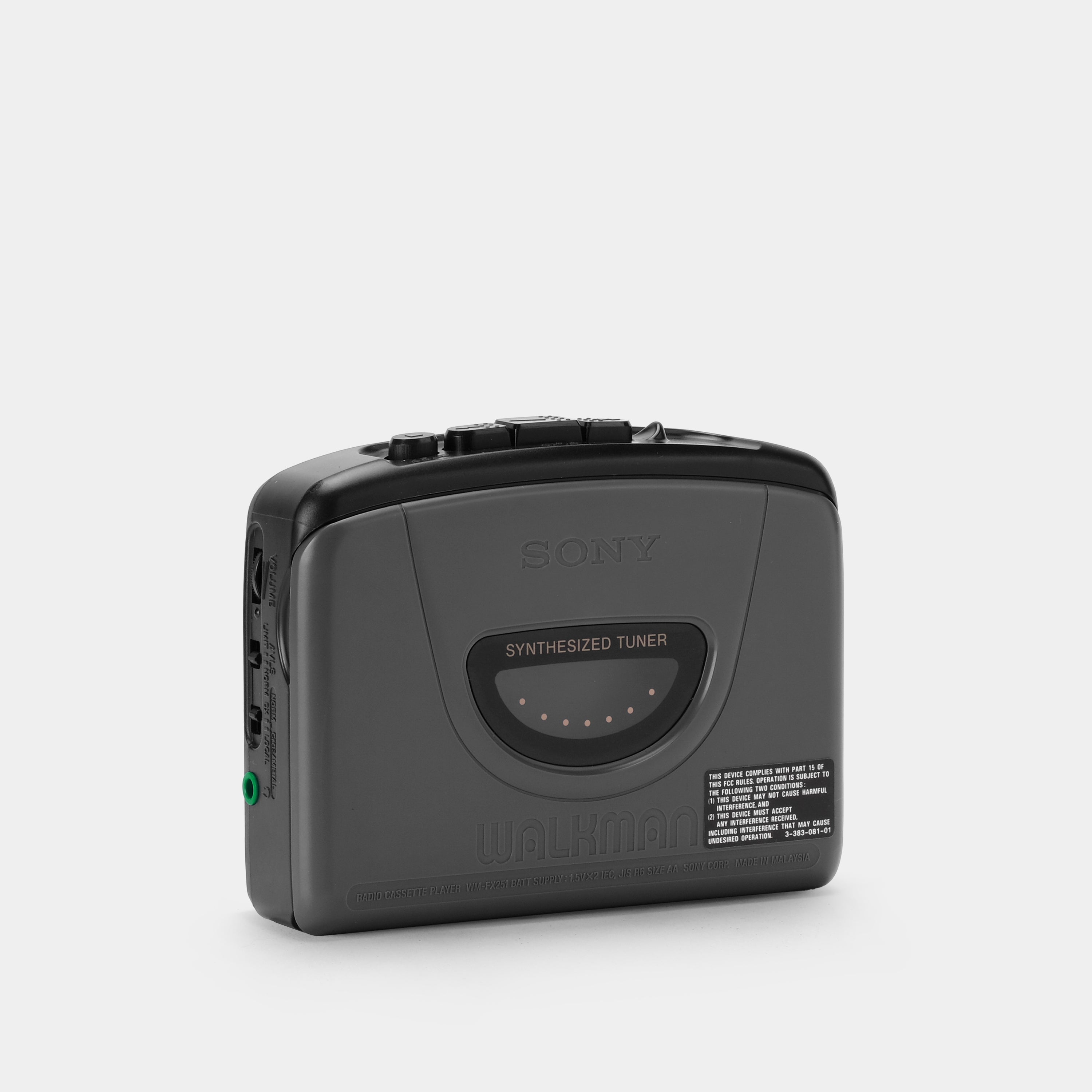 Sony Walkman WM-FX251 AM/FM Portable Cassette Player with Case