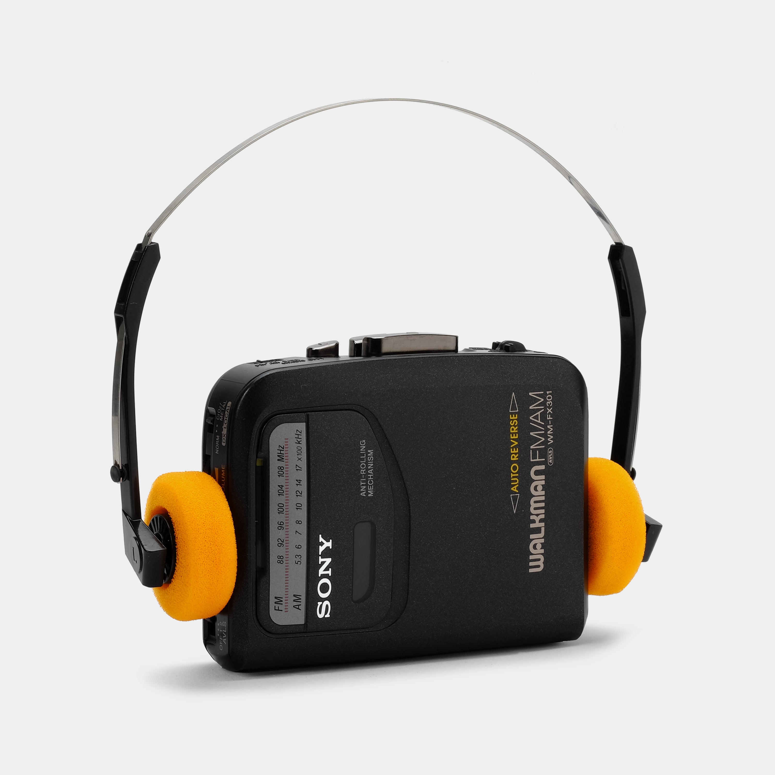 Sony Walkman WM-FX301 Auto Reverse AM/FM Portable Cassette Player