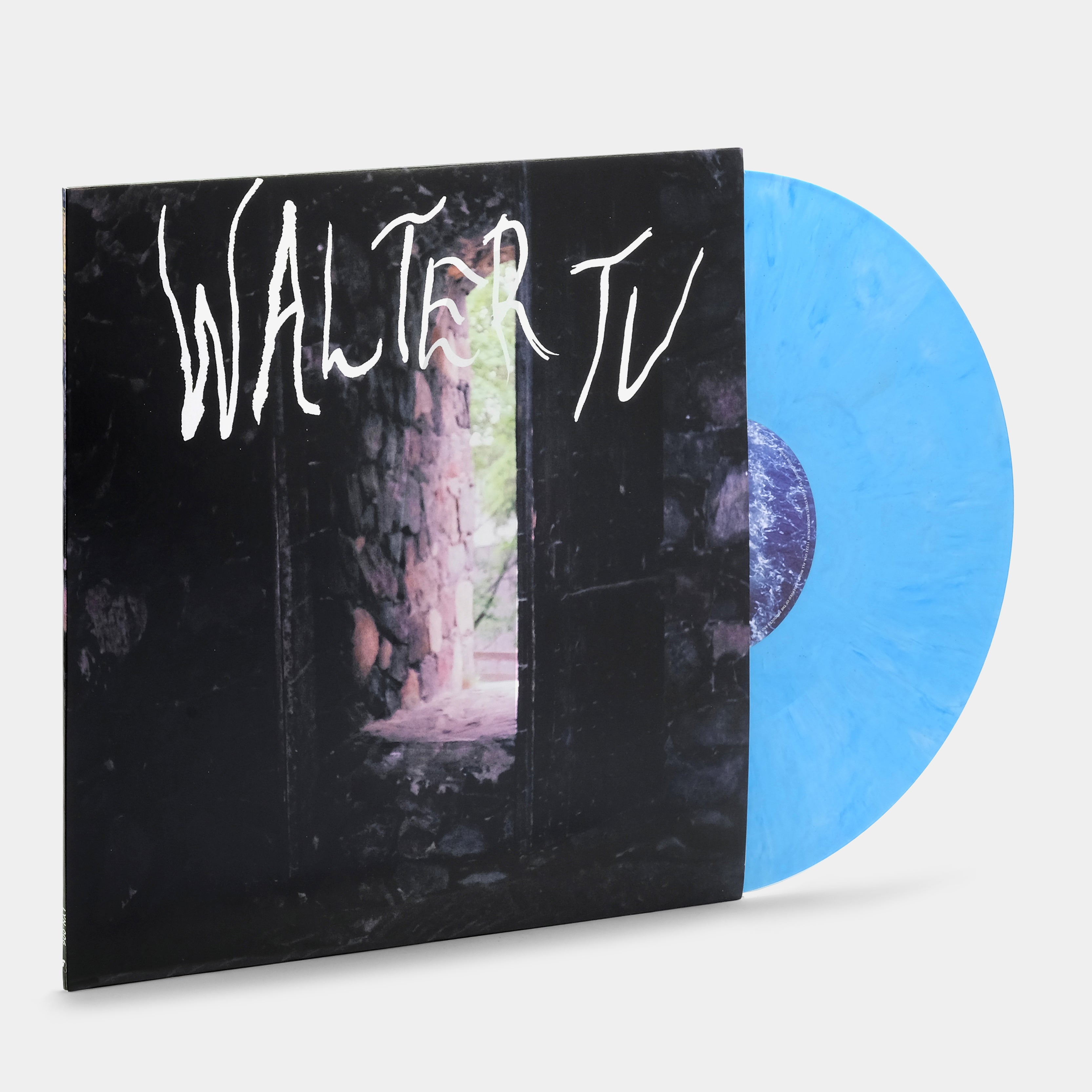 Walter TV - Blessed LP Sky Blue Marble Vinyl Record