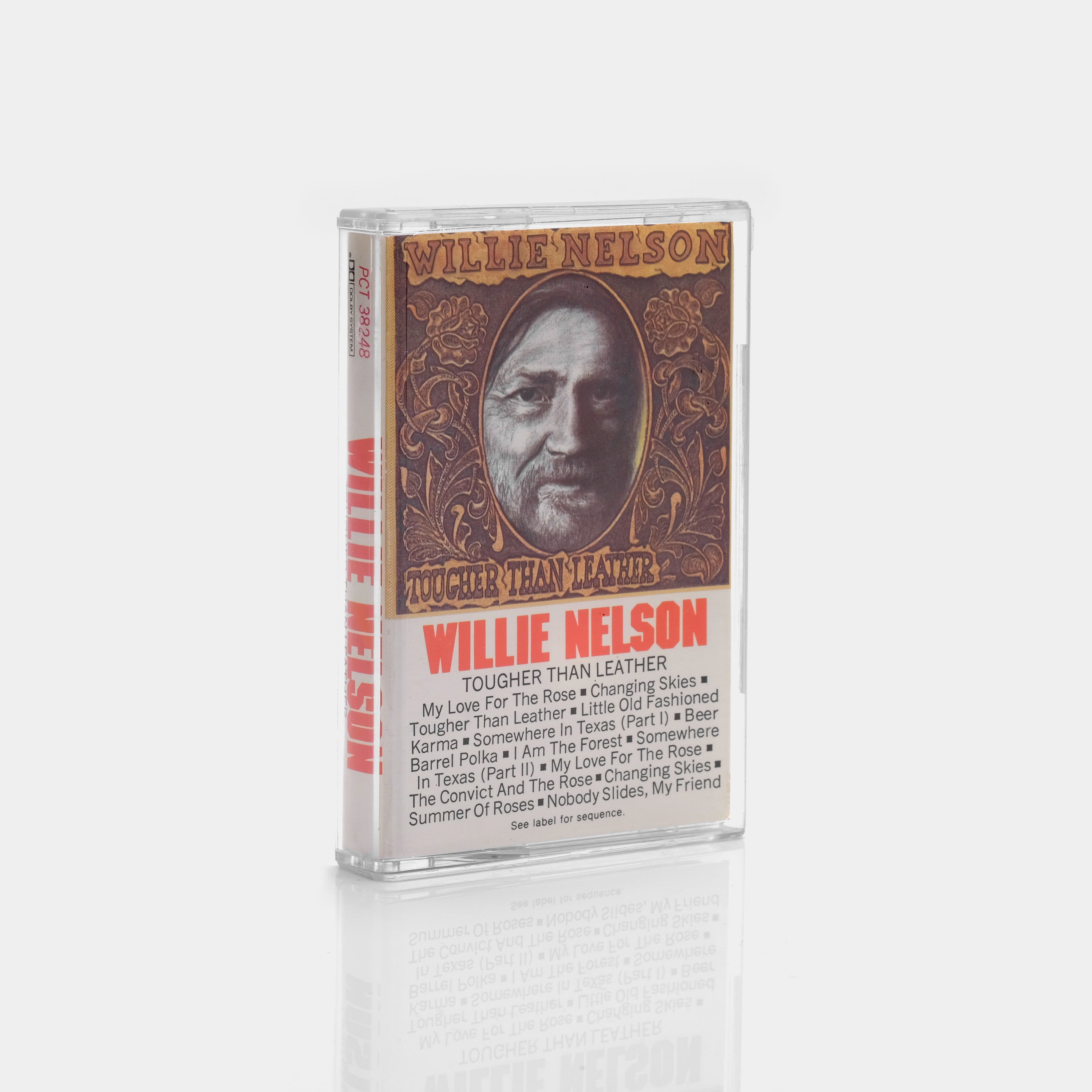 Willie Nelson - Tougher Than Leather Cassette Tape