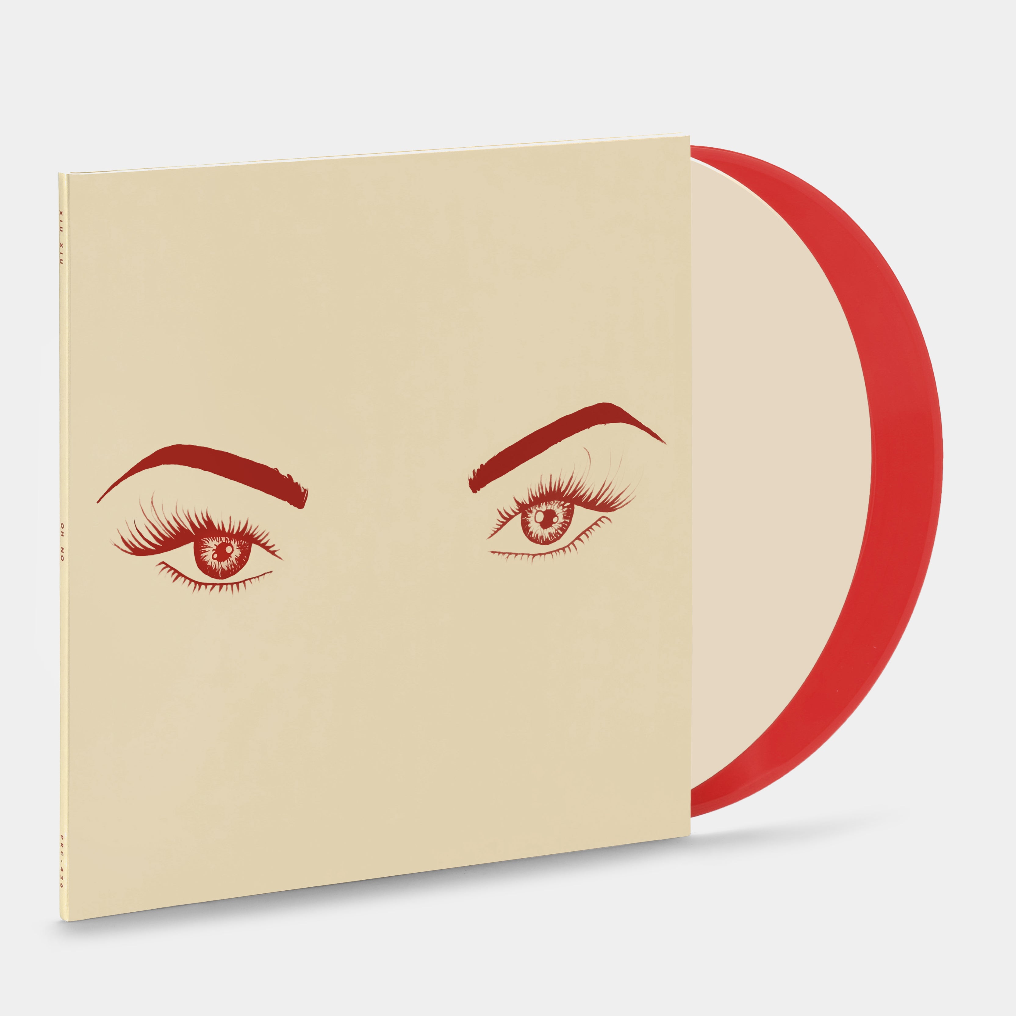 Xiu Xiu - OH NO 2xLP Scarlet & Cream Vinyl Record