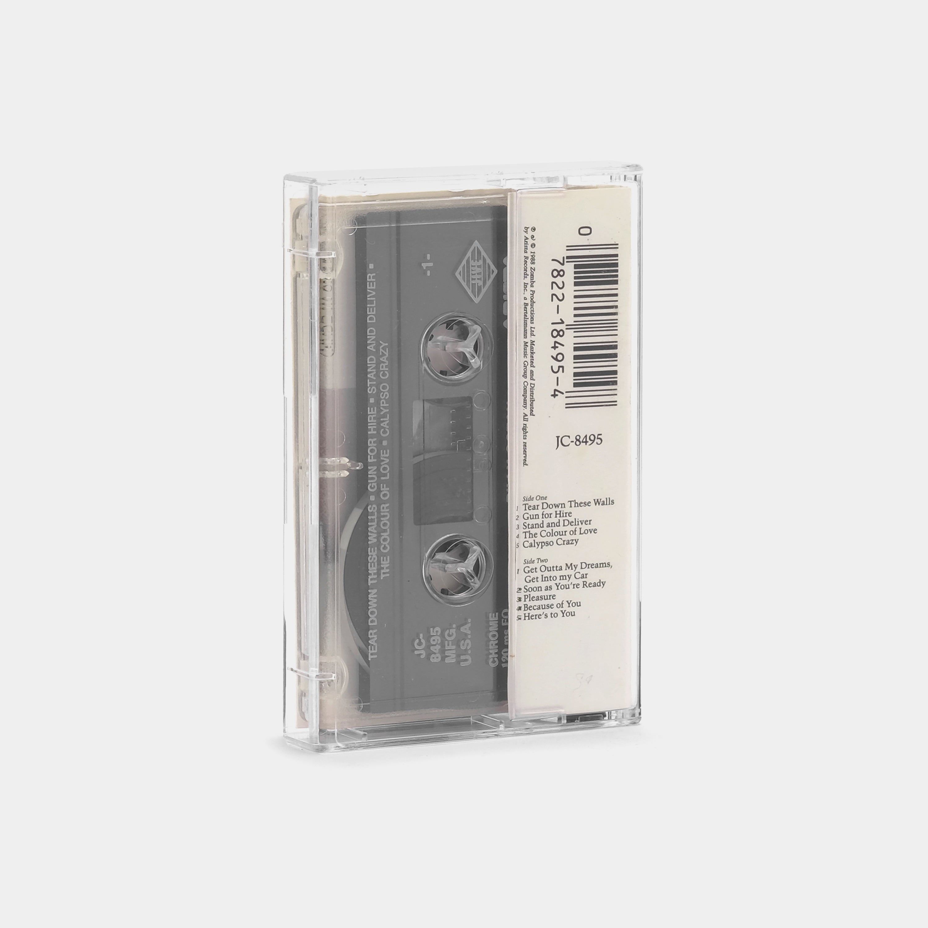 Billy Ocean - Tear Down These Walls Cassette Tape