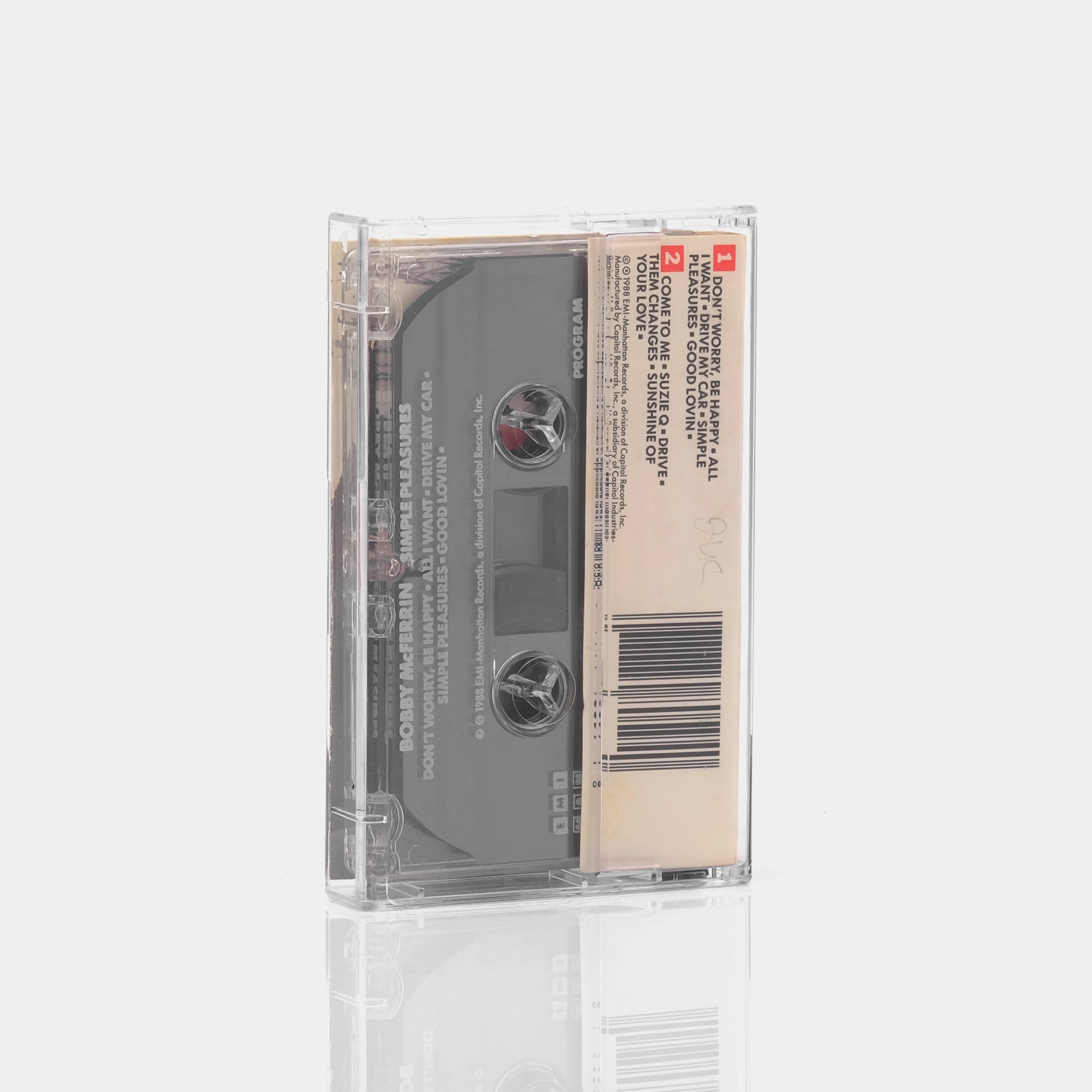 Bobby McFerrin - Simple Pleasures Cassette Tape