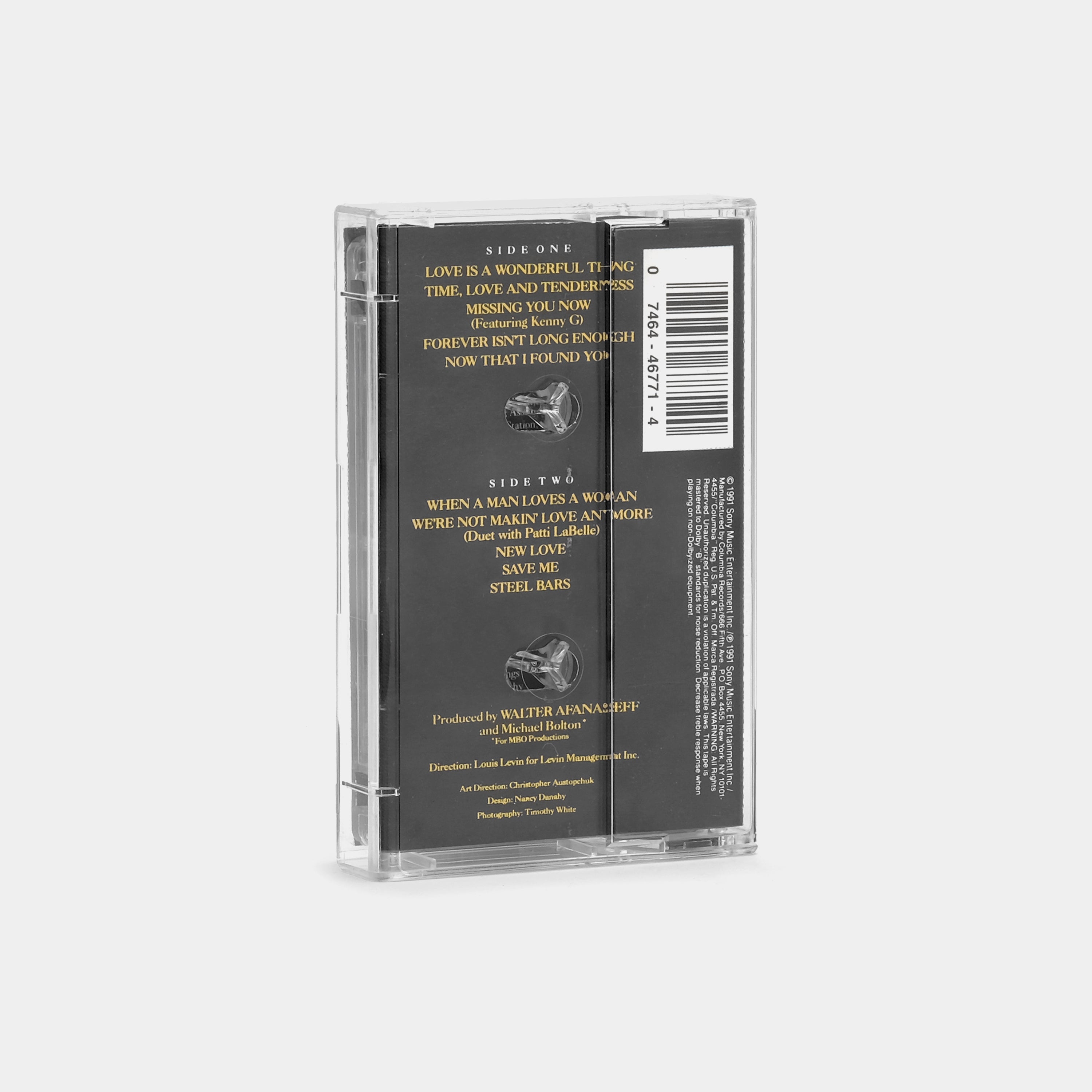Michael Bolton - Time, Love & Tenderness Cassette Tape