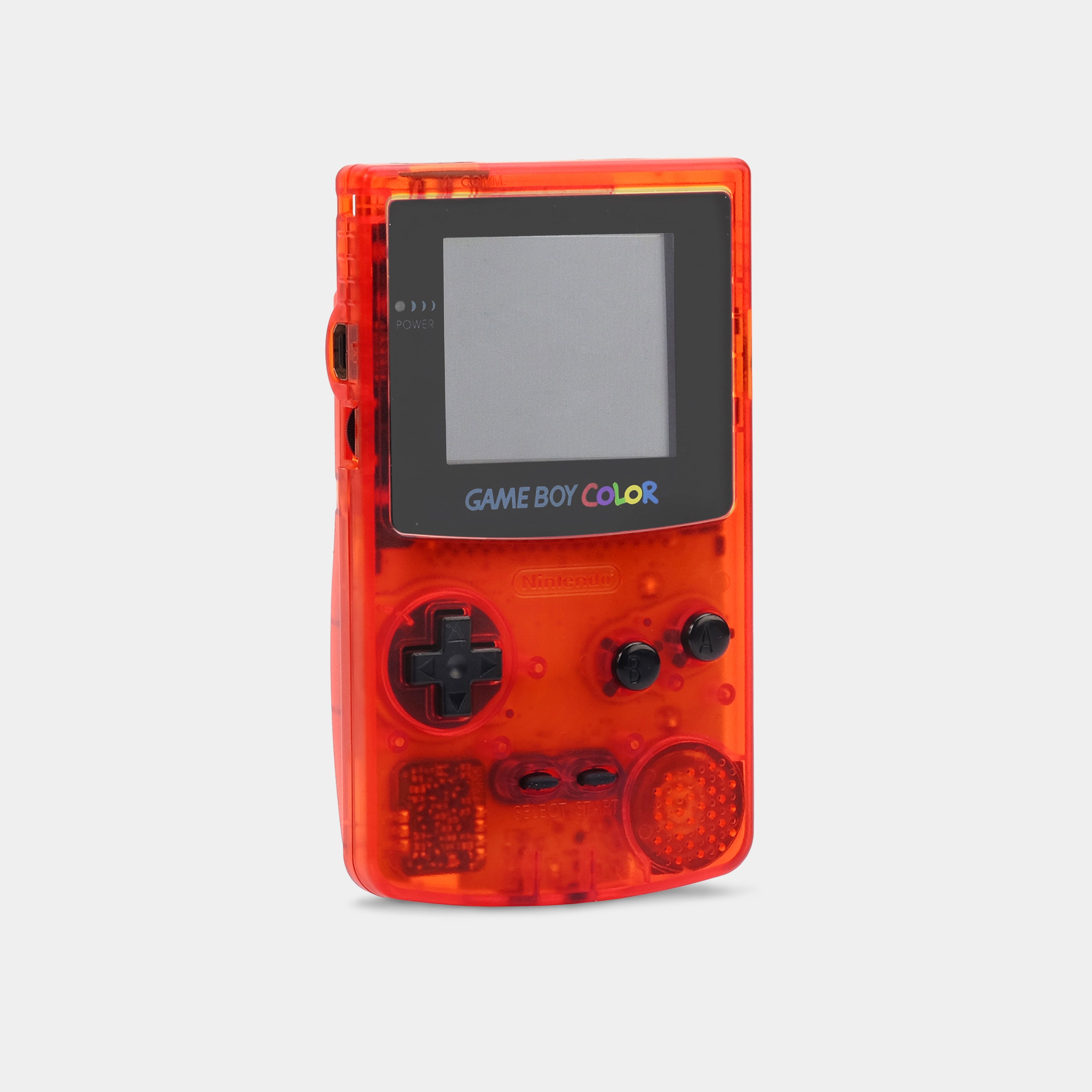 Nintendo Game Boy Color Clear Red Game Console