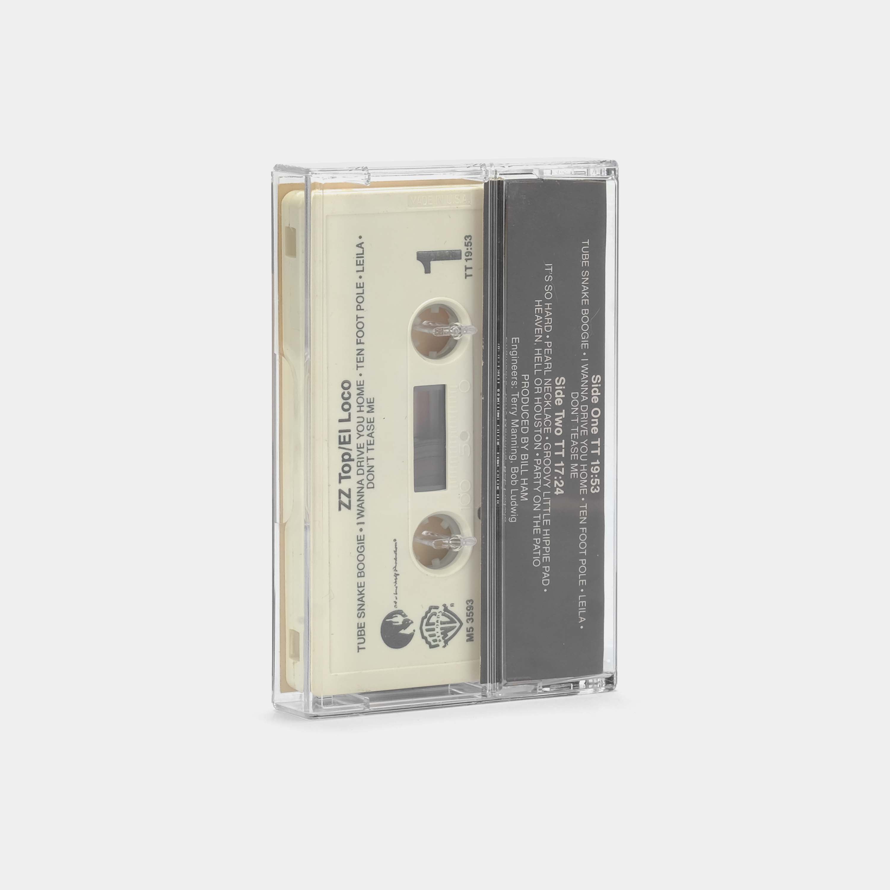 ZZ Top - El Loco Cassette Tape