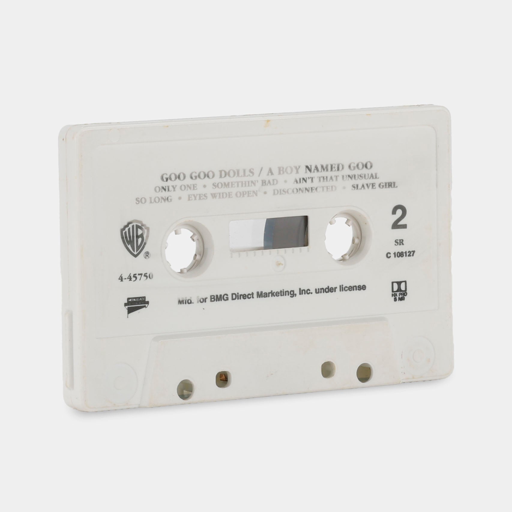 Goo Goo Dolls - A Boy Named Goo Cassette Tape (B-Grade)