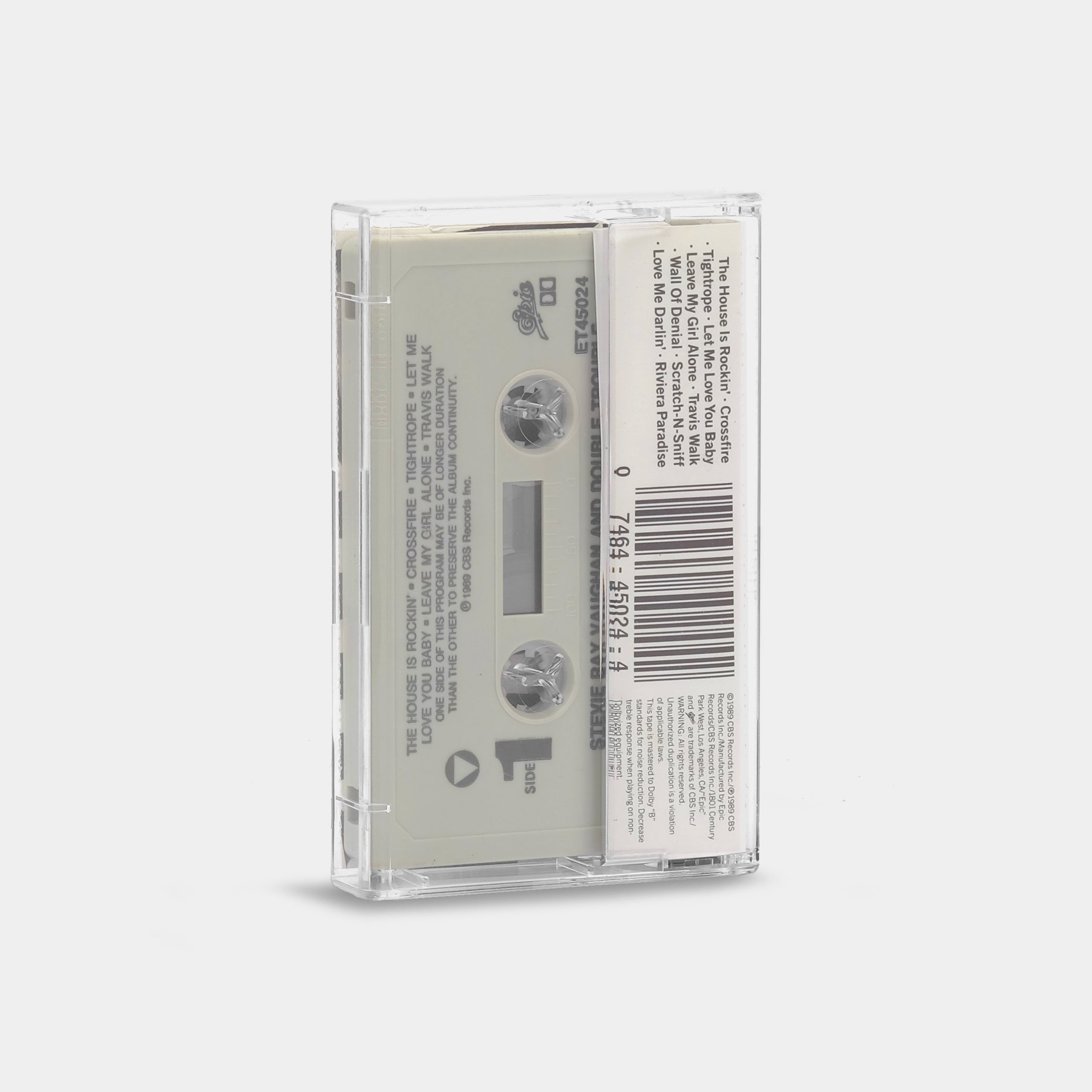 Stevie Ray Vaughan And Double Trouble - In Step Cassette Tape