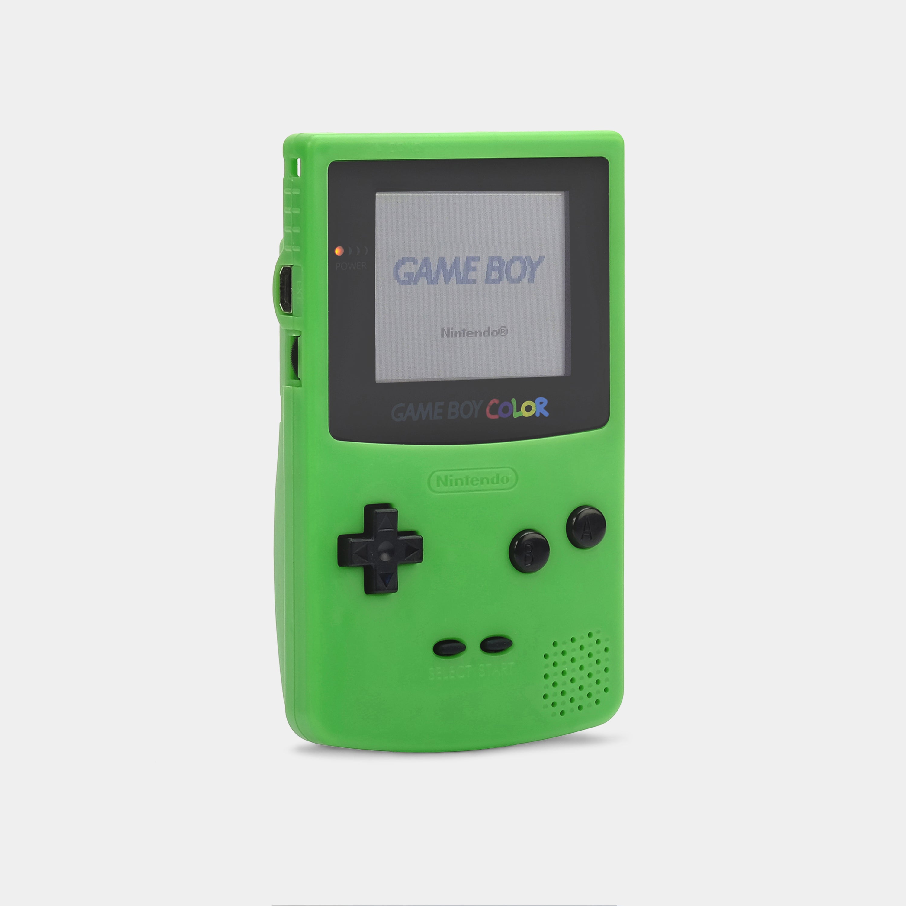 Kiwi Green fashion Game Boy Color + Pokémon Red Version