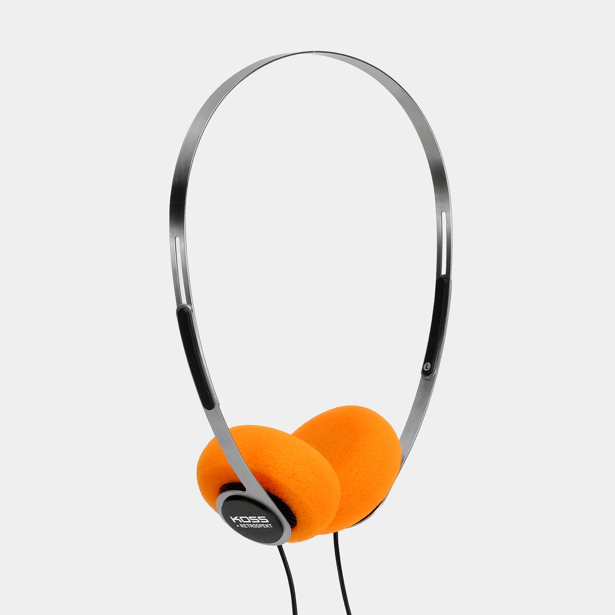 Koss x Retrospekt P/21 Retro Orange Foam On-Ear Headphones