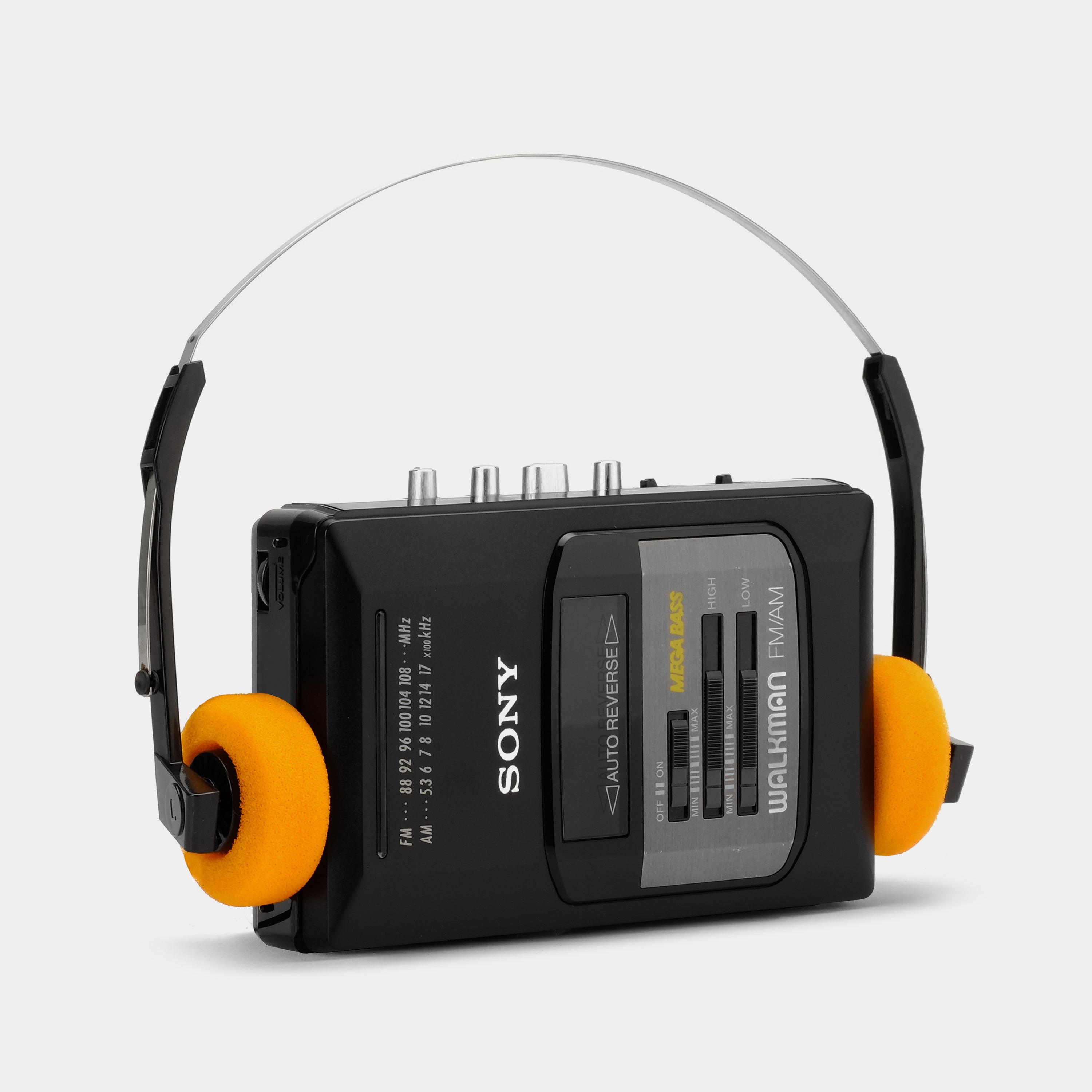 Sony Walkman WM-AF50 MEGA BASS AM/FM Radio Cassette Player