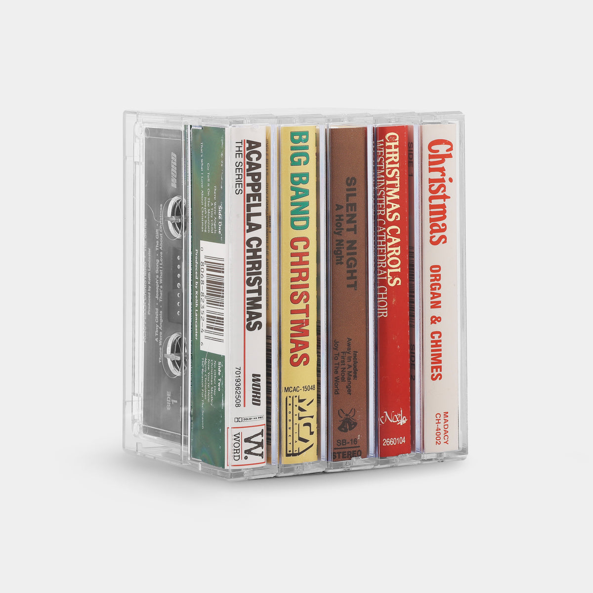 Lot of 5 Miscellaneous Christmas Cassette Tapes