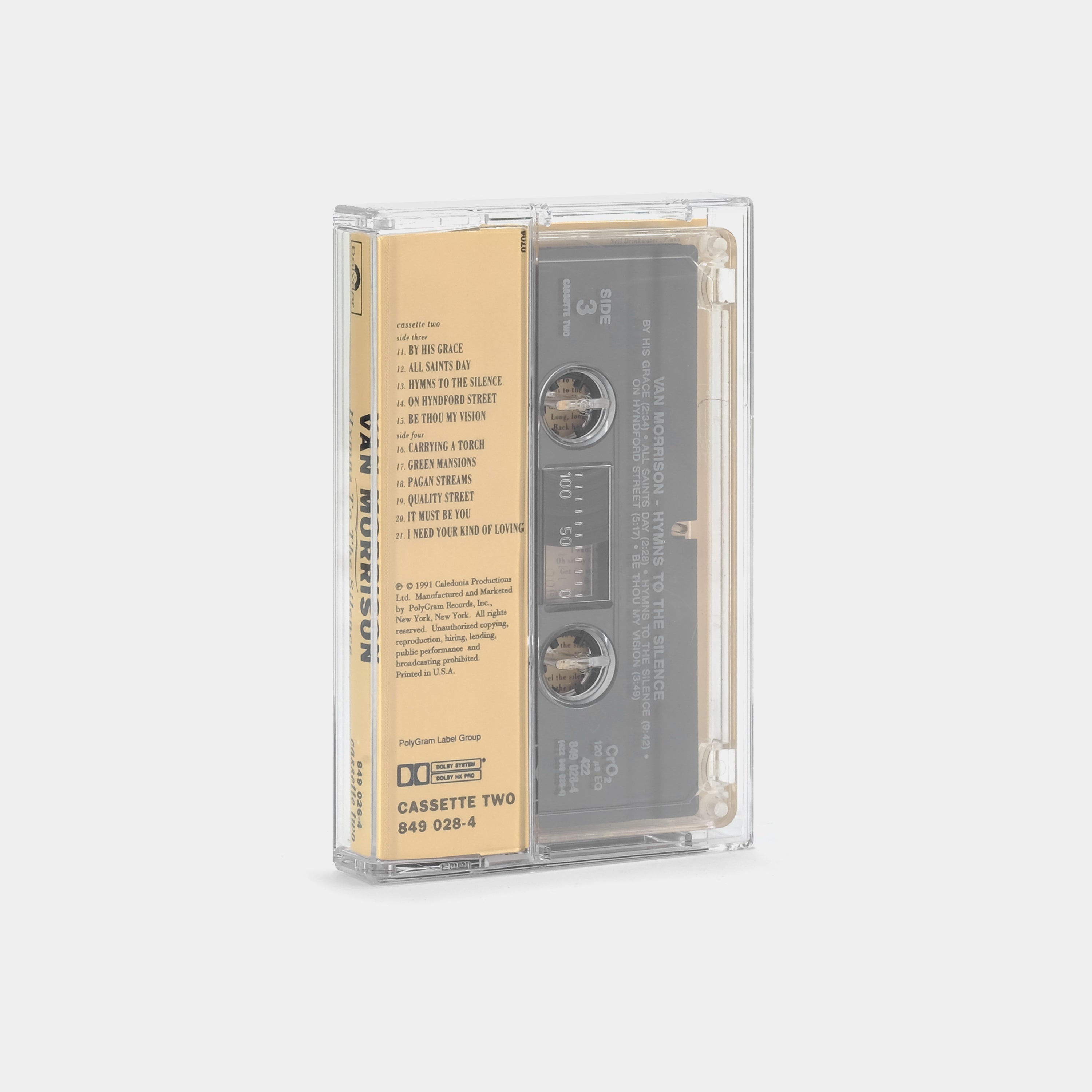Van Morrison - Hymns To The Silence Cassette Tape #2