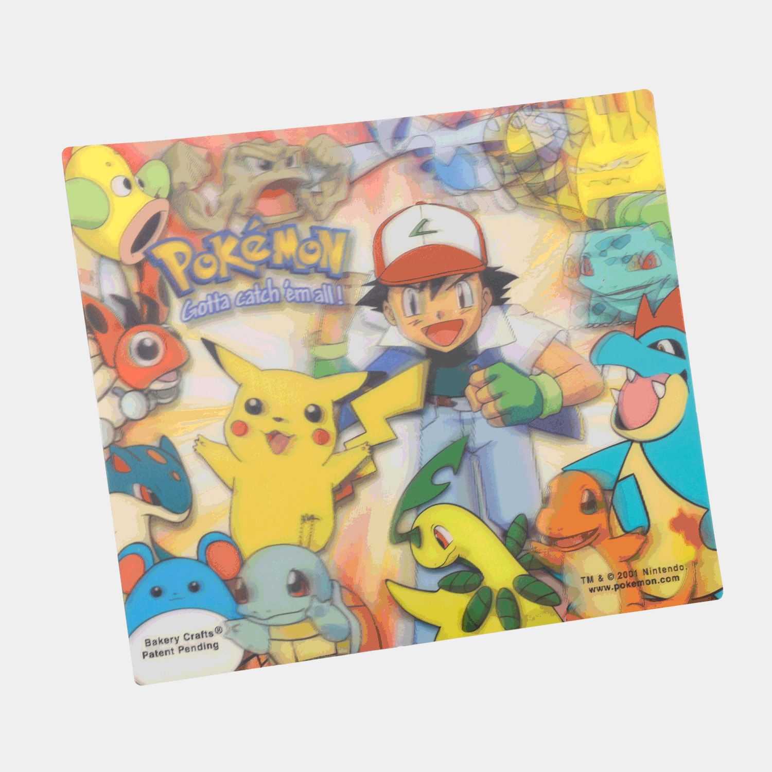 Lenticular Pokémon "Gotta Catch Em All" Mouse Pad