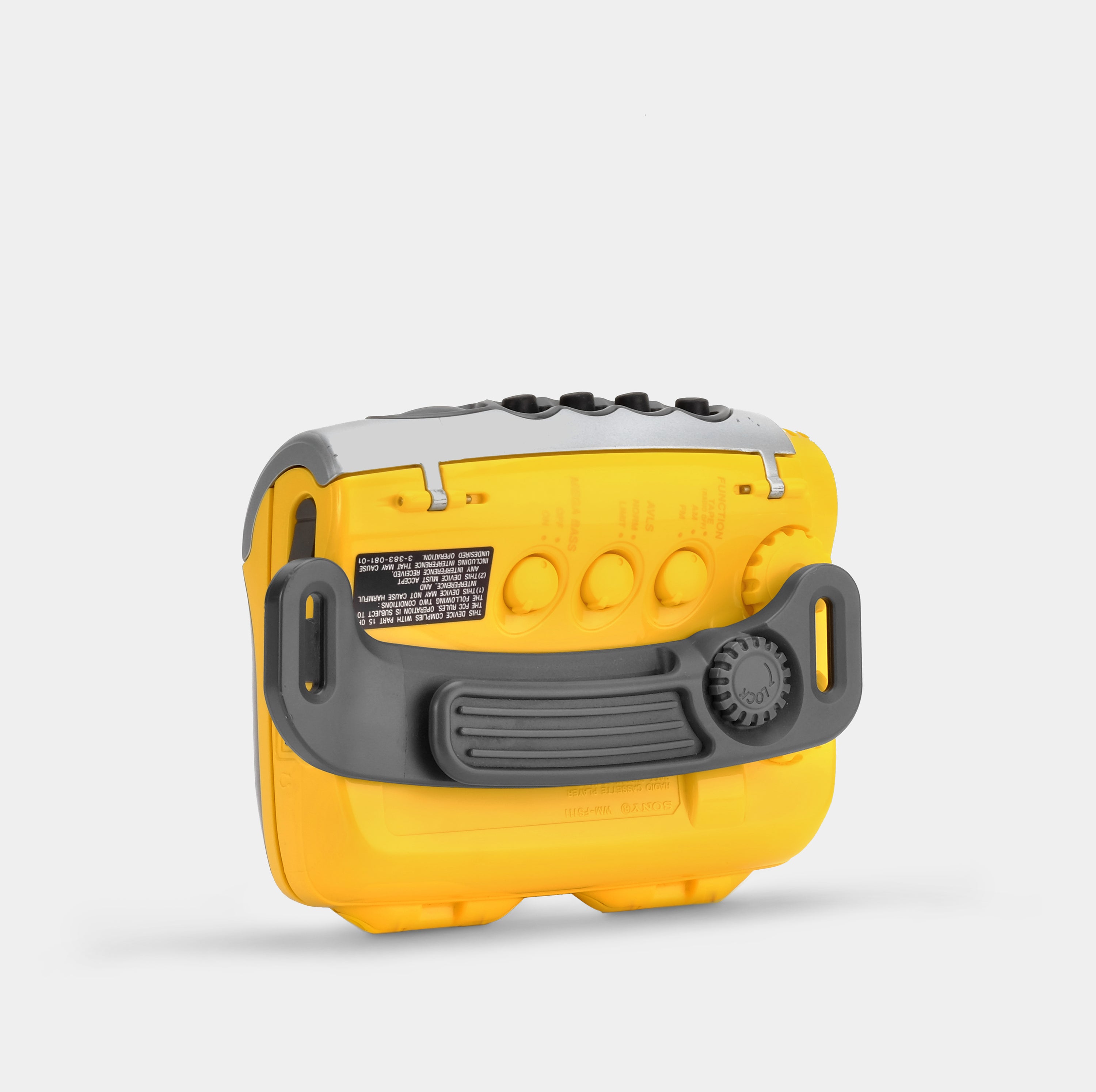 Sony Sports Walkman WM-FS111 Yellow AM/FM Portable Cassette Player