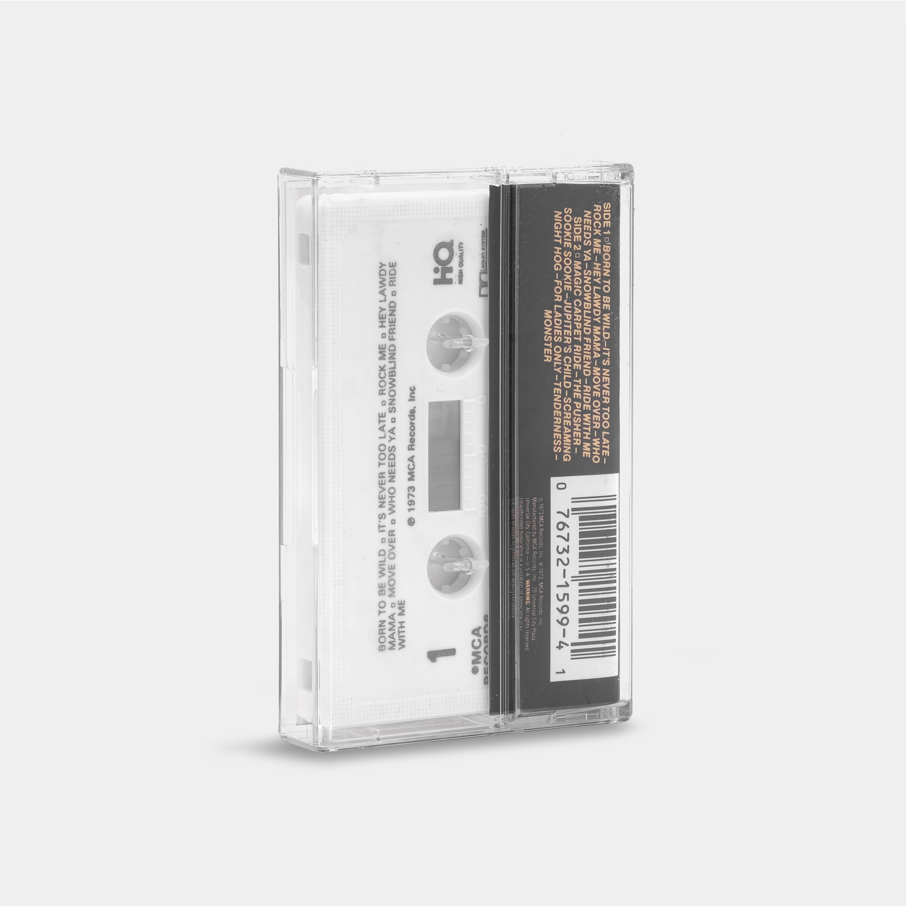 Steppenwolf - 16 Greatest Hits Cassette Tape
