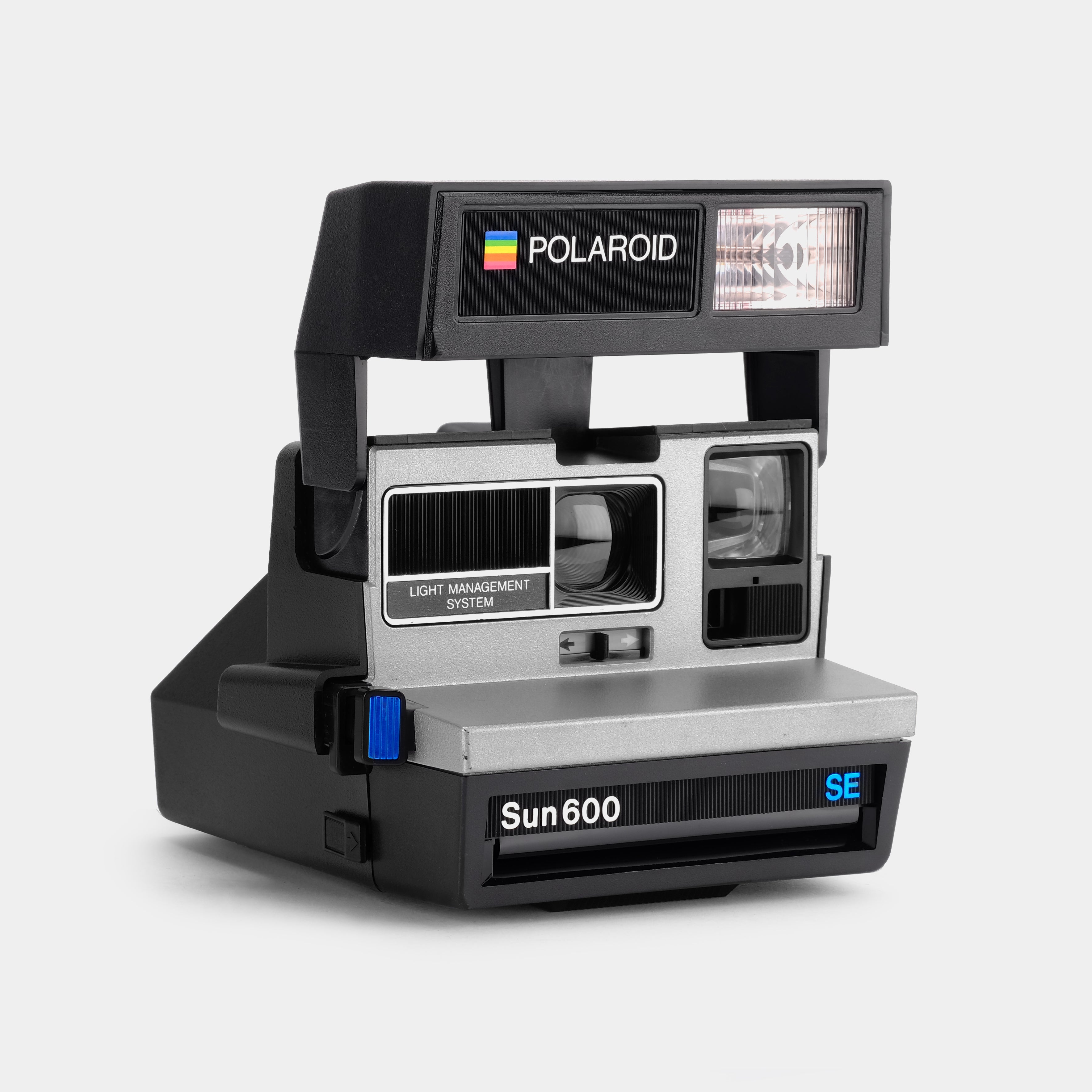 Polaroid 600 Silver LMS Blue SE Instant Film Camera