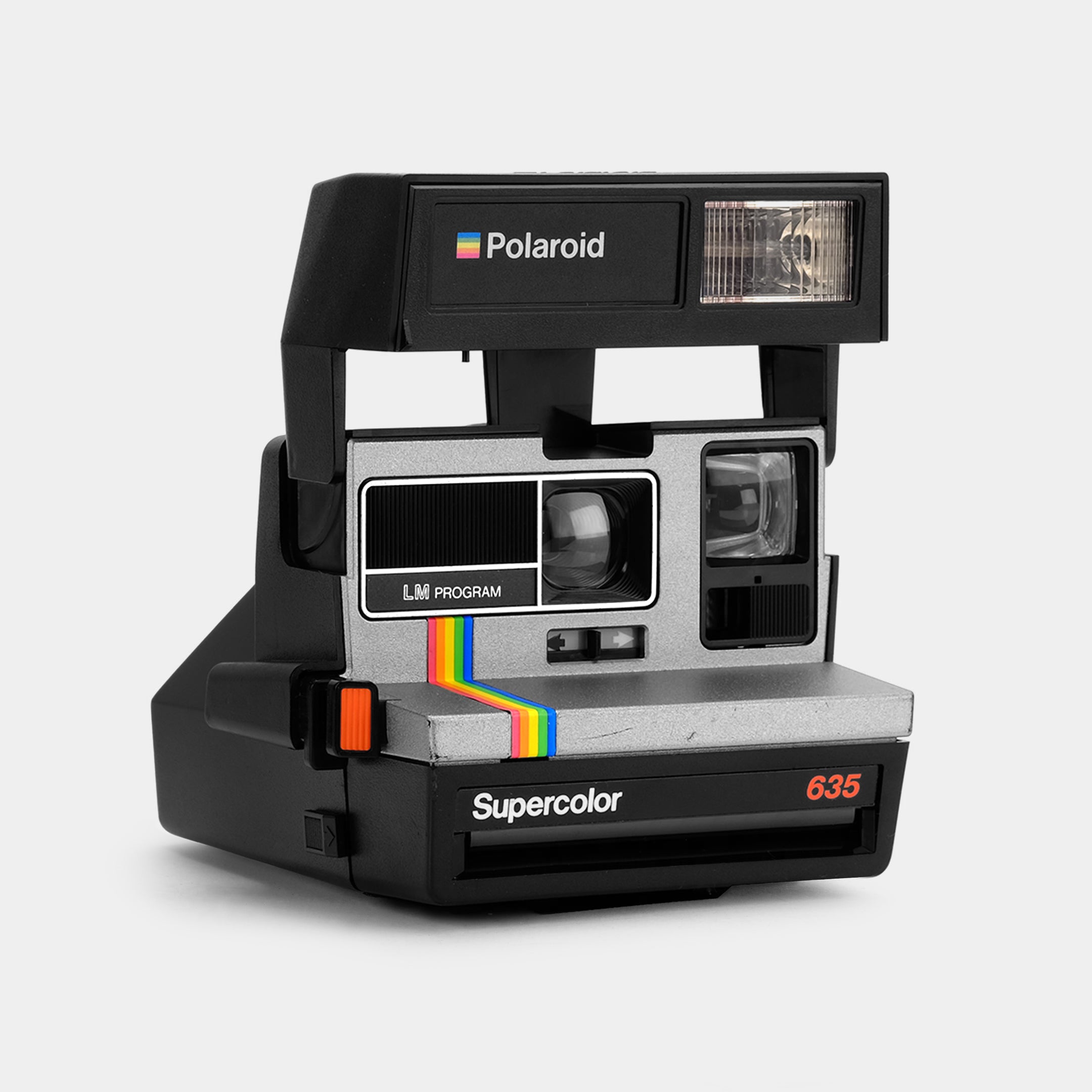 Polaroid 600 Supercolor Silver 635 Instant Film Camera