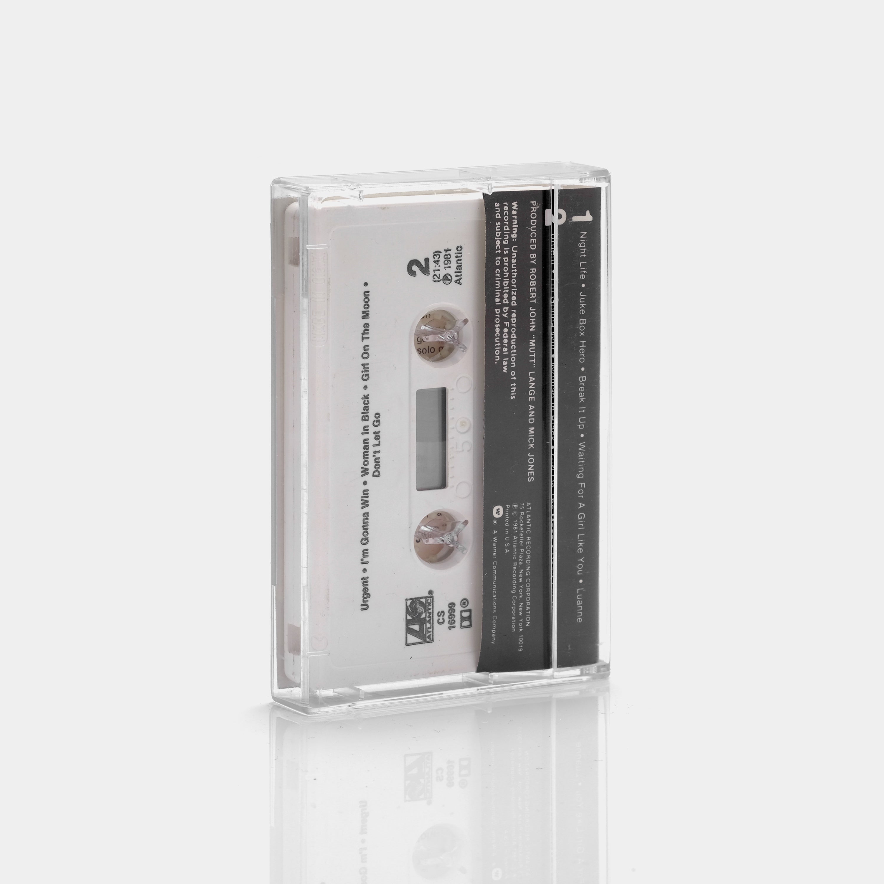 Foreigner - 4 Cassette Tape