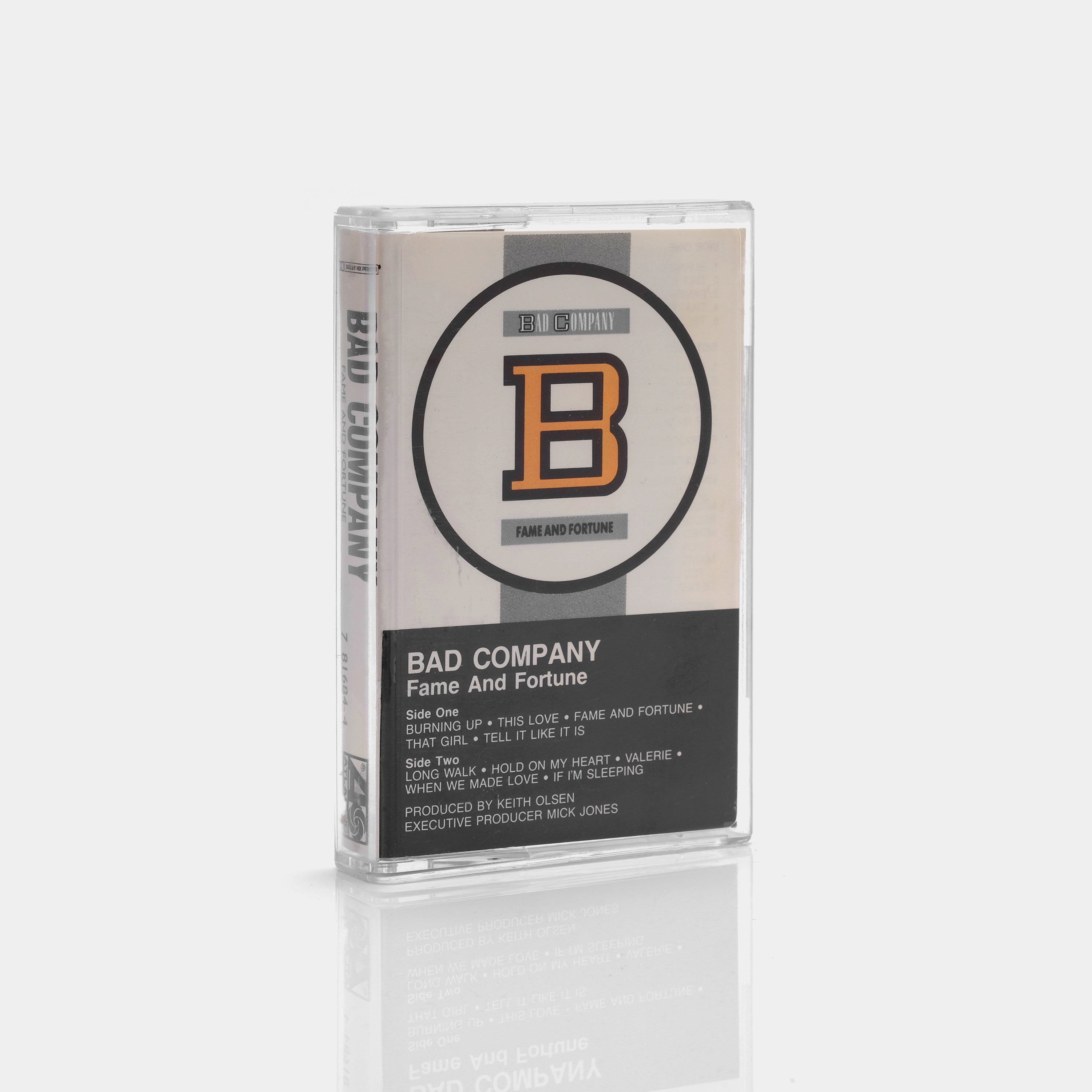 Bad Company - Fame And Fortune Cassette Tape