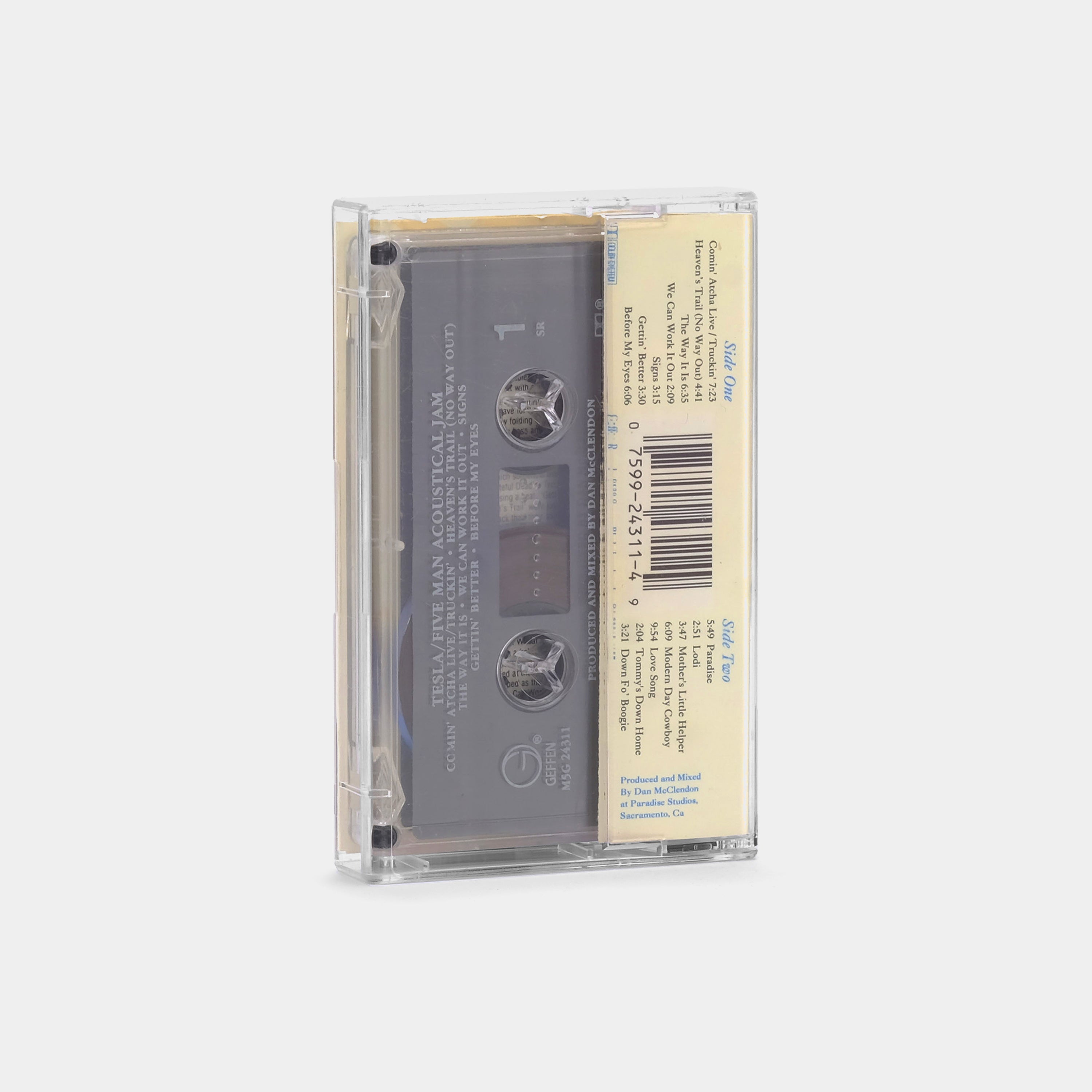 Tesla - Five Man Acoustical Jam Cassette Tape