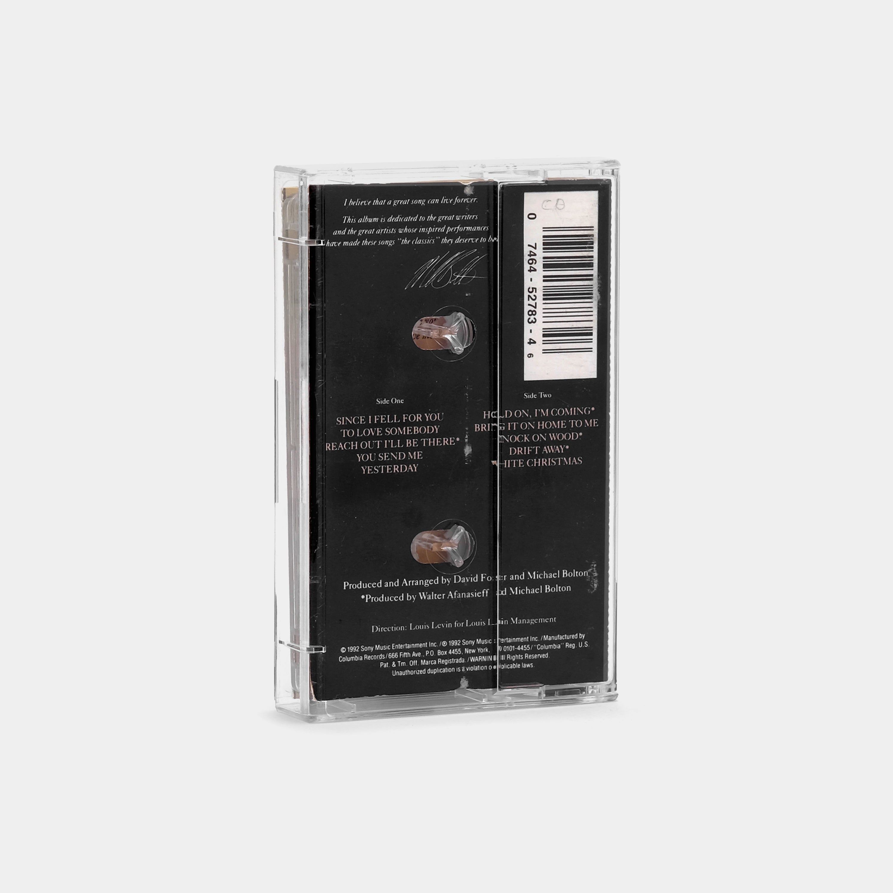 Michael Bolton - Timeless (The Classics) Cassette Tape