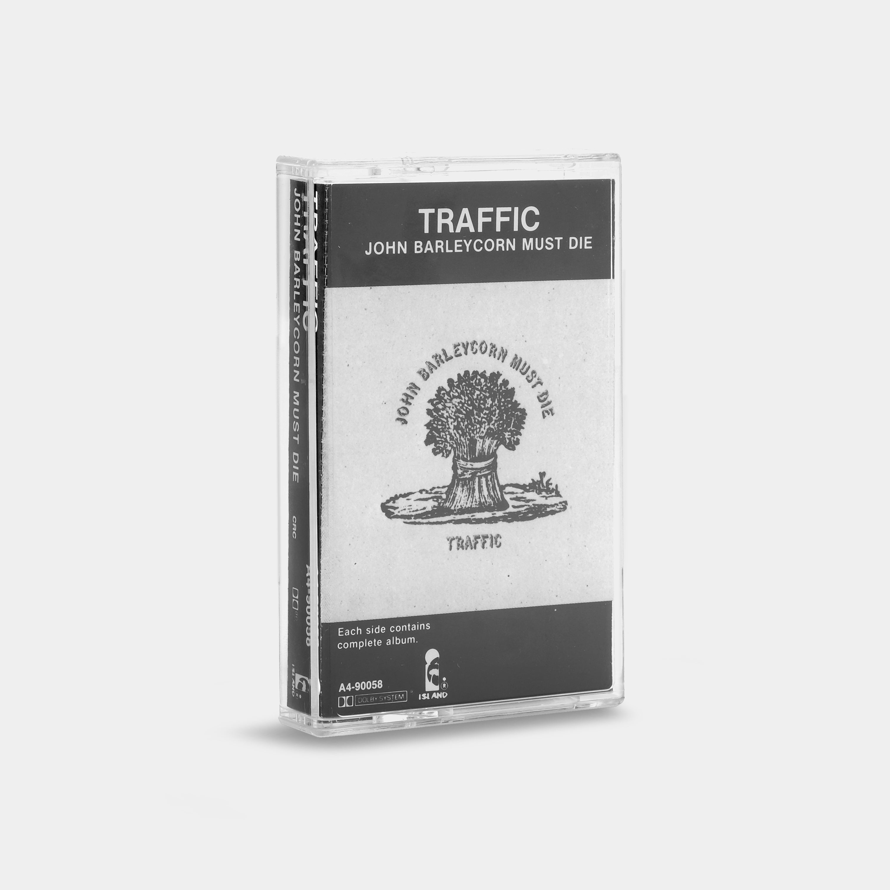 Traffic - John Barleycorn Must Die Cassette Tape