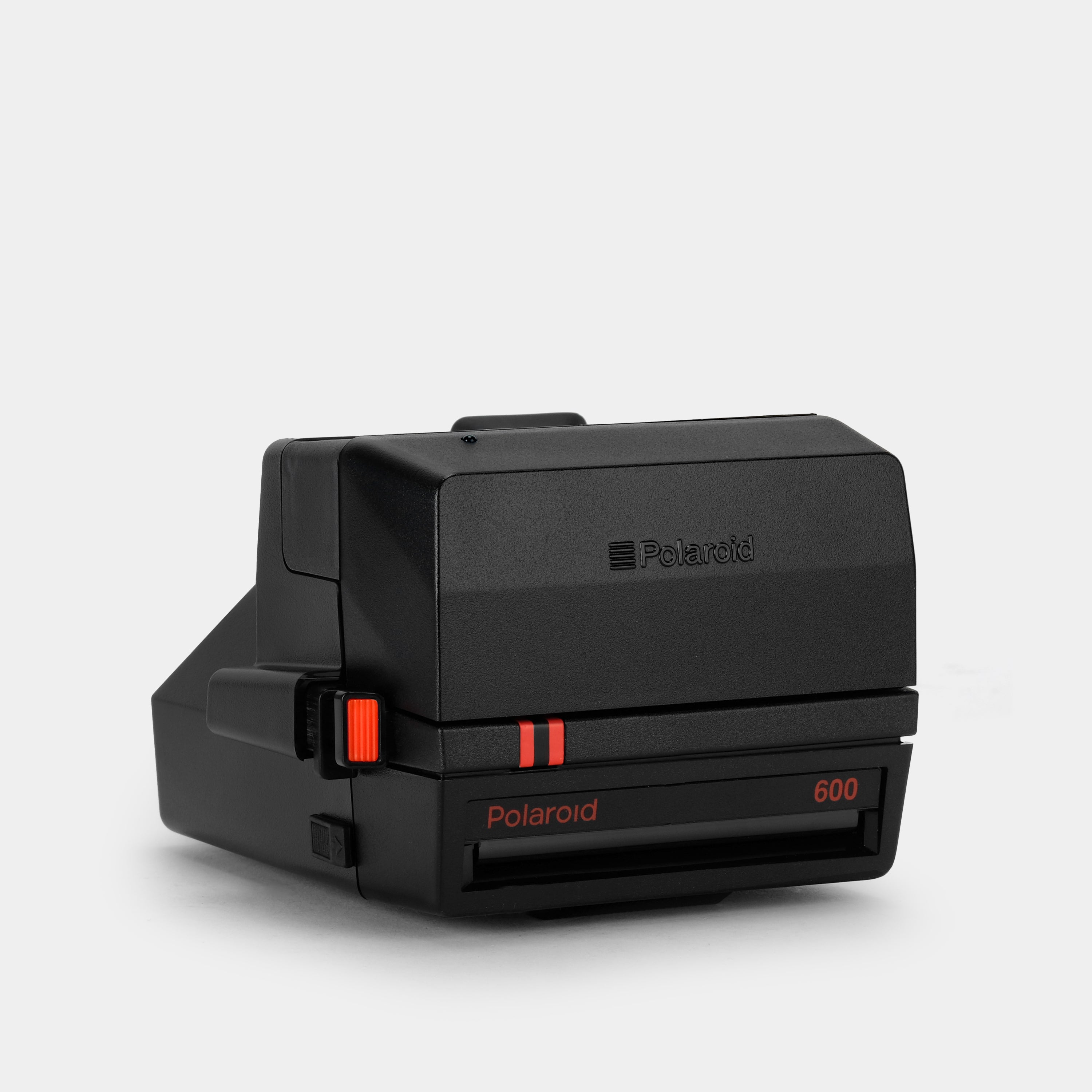 Polaroid 600 Supercolor 635 CL Double Red Stripe Instant Film Camera
