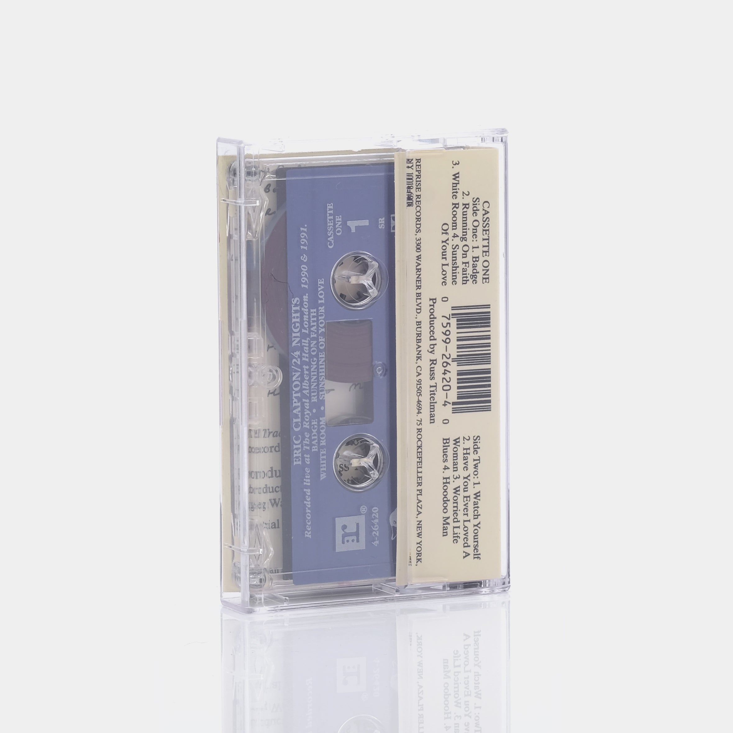 Eric Clapton - 24 Nights Cassette Tape