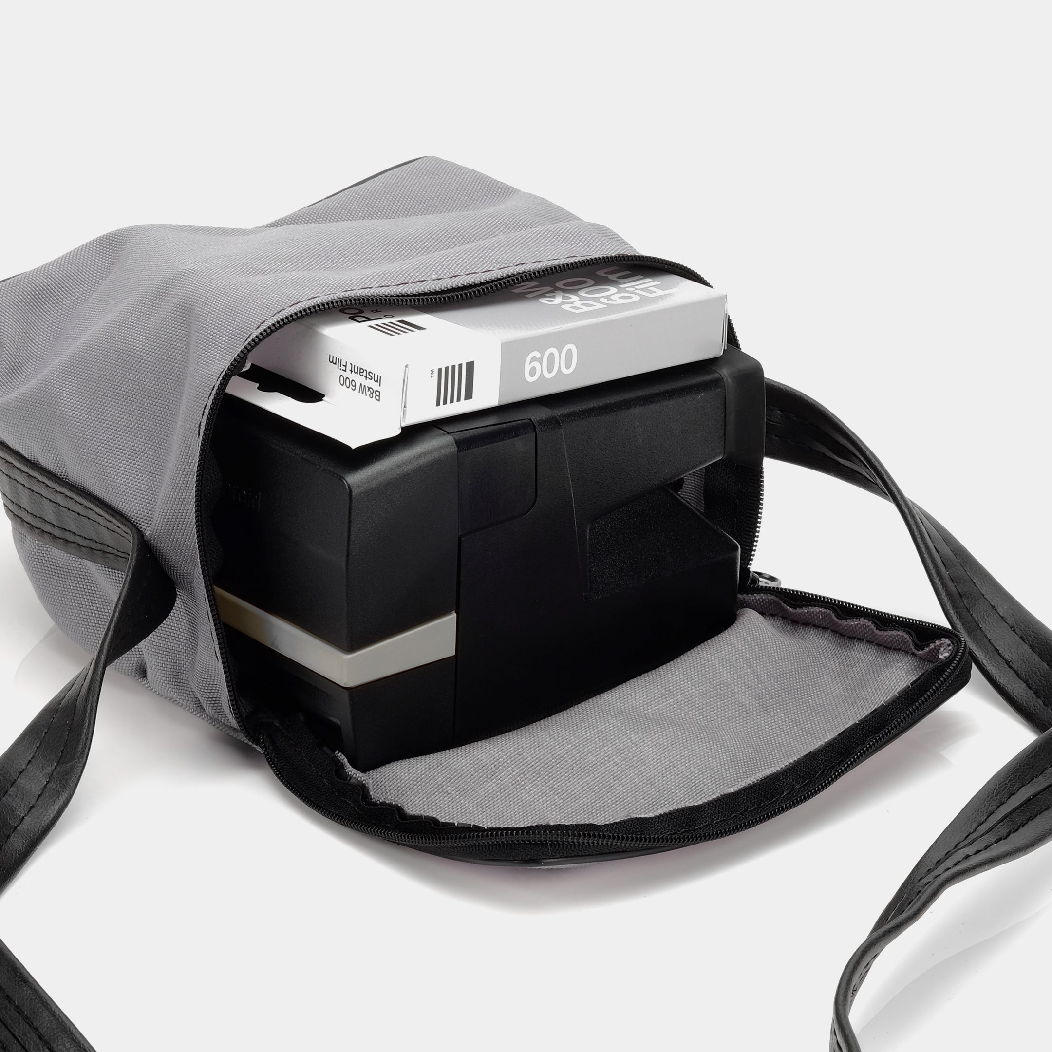 Polaroid Gray Canvas Instant Camera Bag