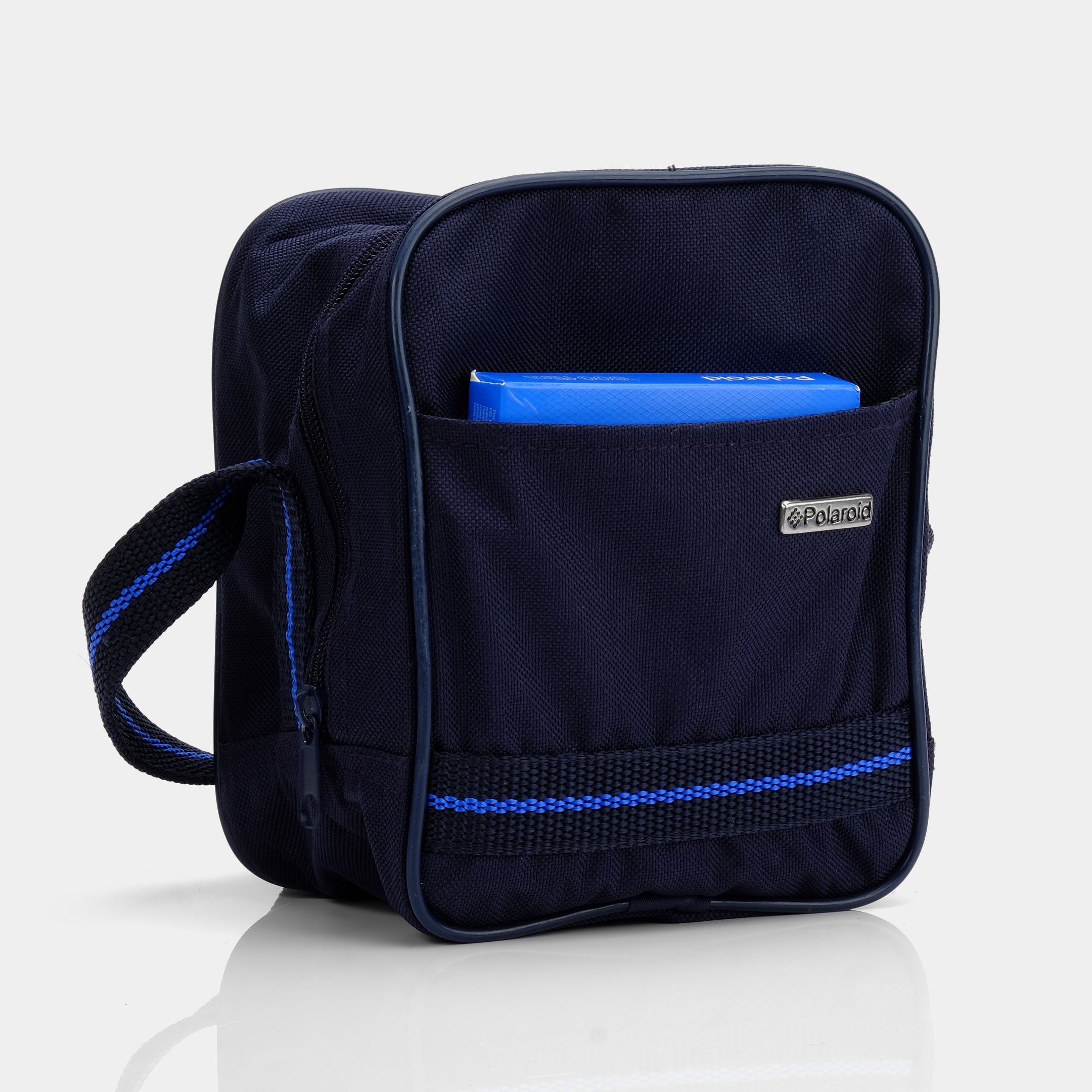Polaroid Stitch Camera Bag - Navy Blue