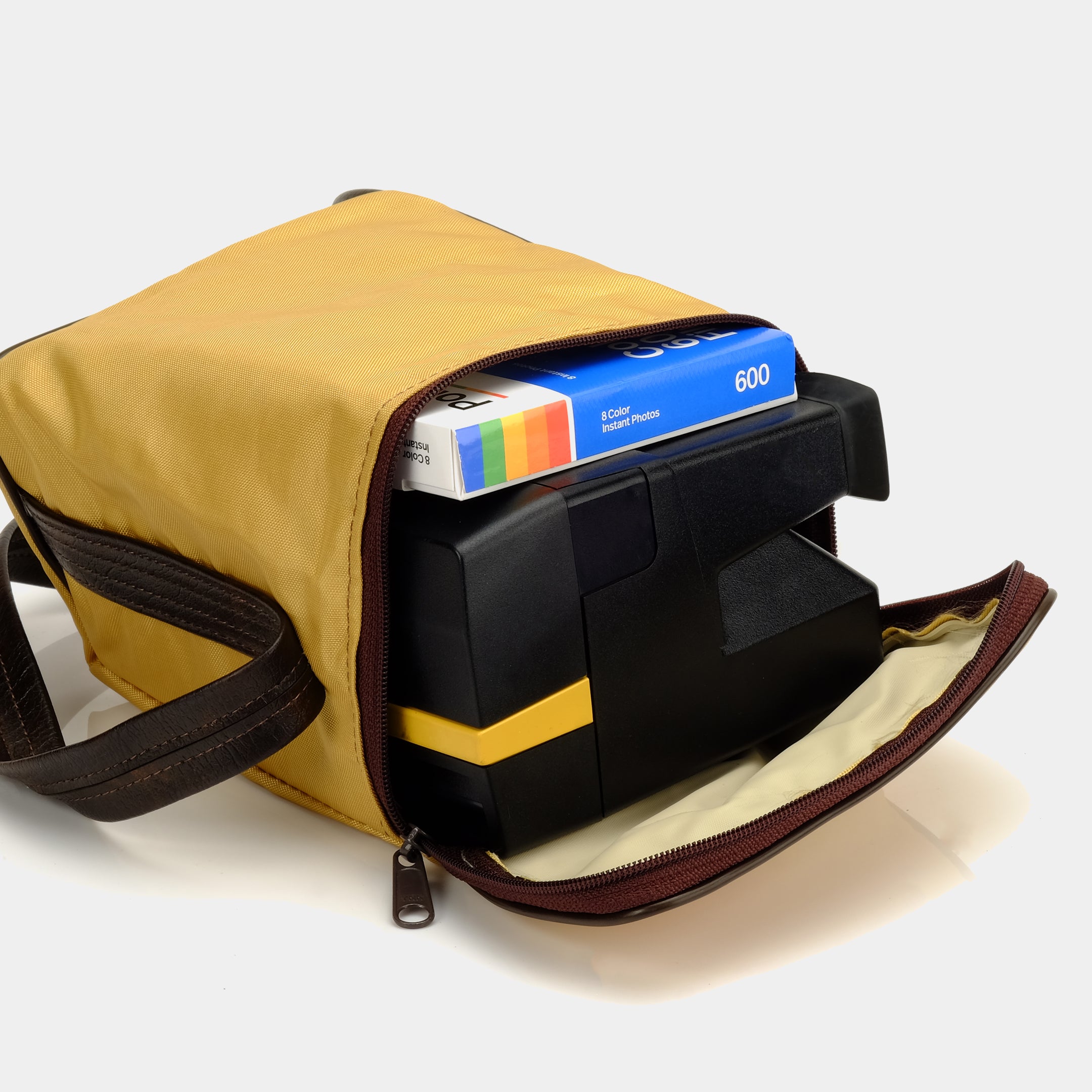 Polaroid Gold "Check This Out" Canvas Instant Camera Bag