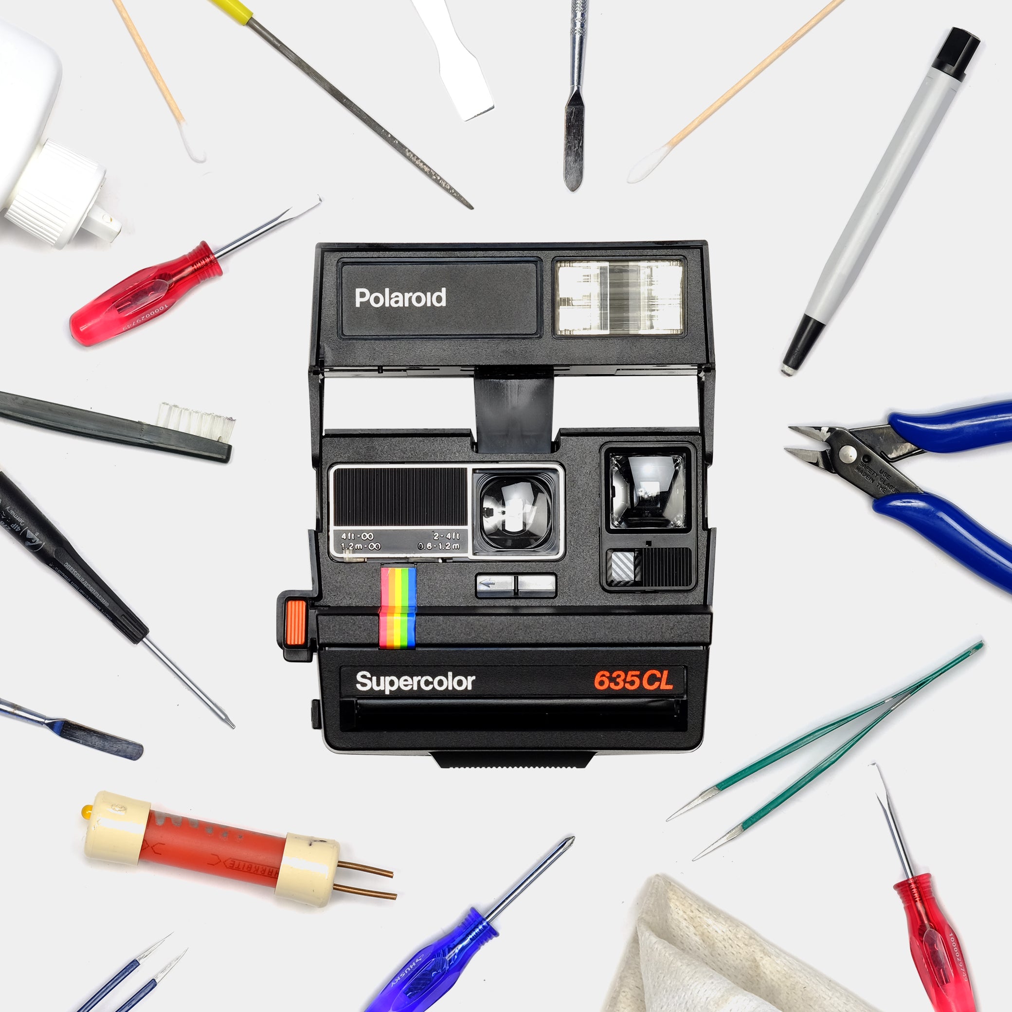 Polaroid 600 Supercolor 635 CL Instant Film Camera - REFURBISHED