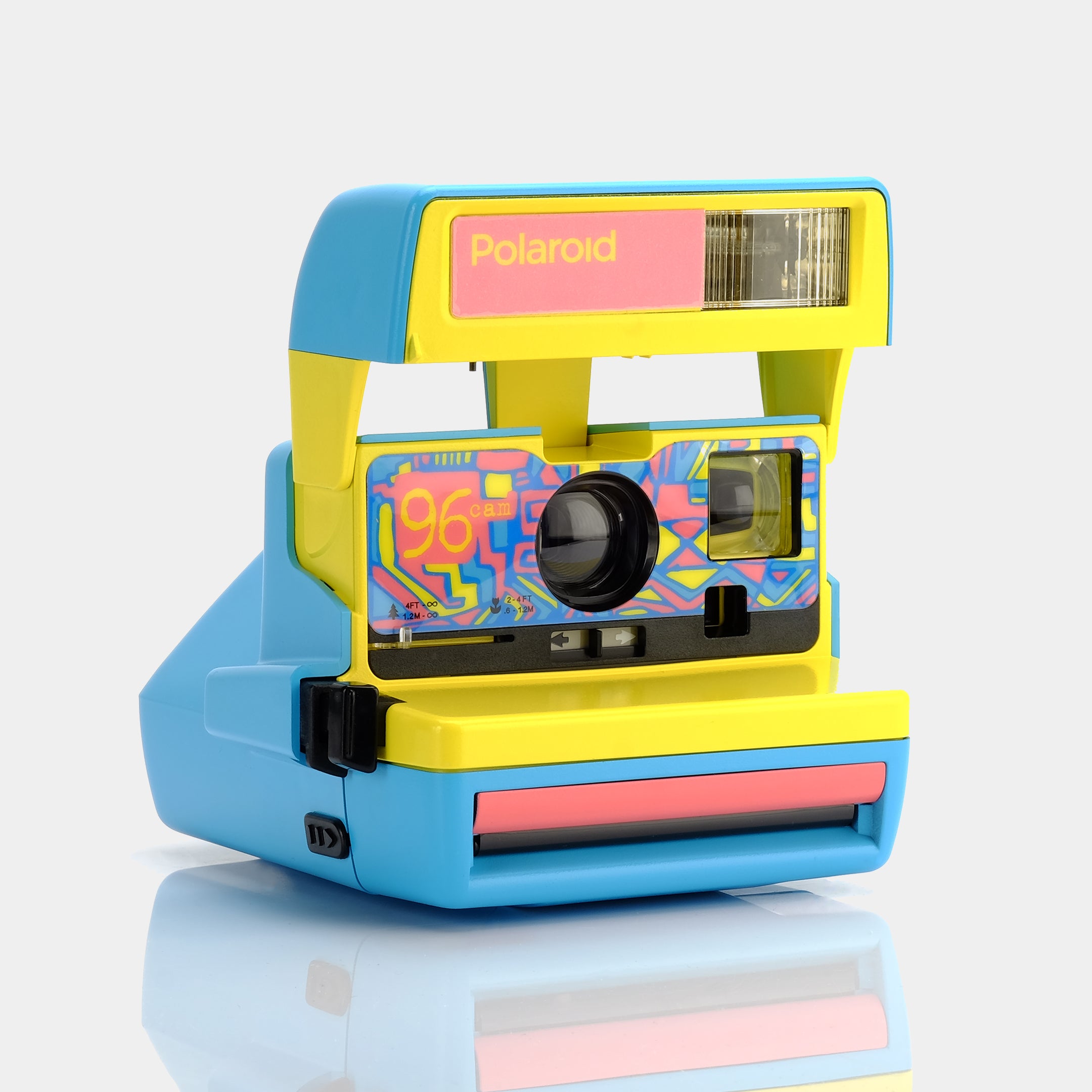 Polaroid 600 96 Edition Blue Instant Film Camera