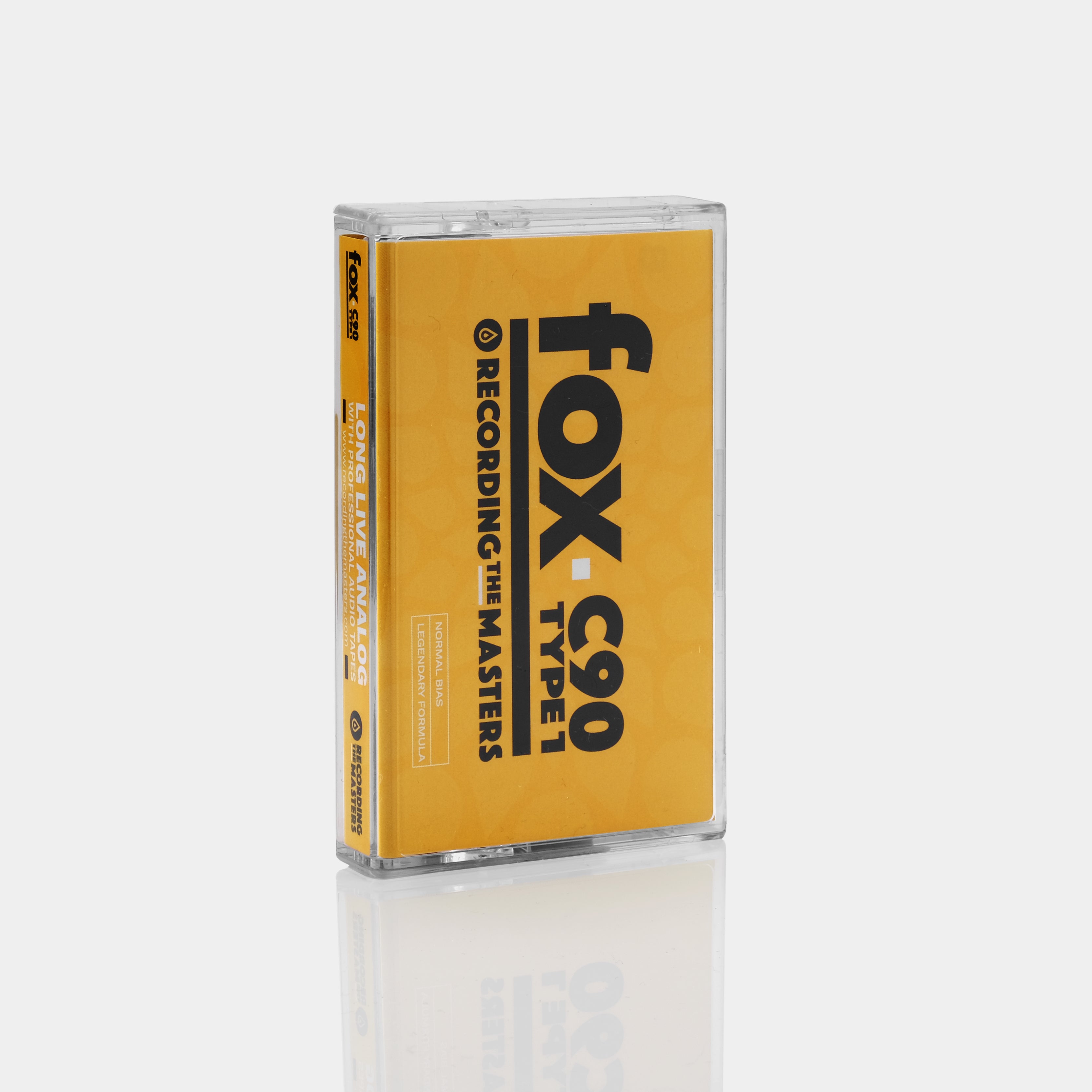 Fox C90 Type I Blank Recordable Cassette Tape