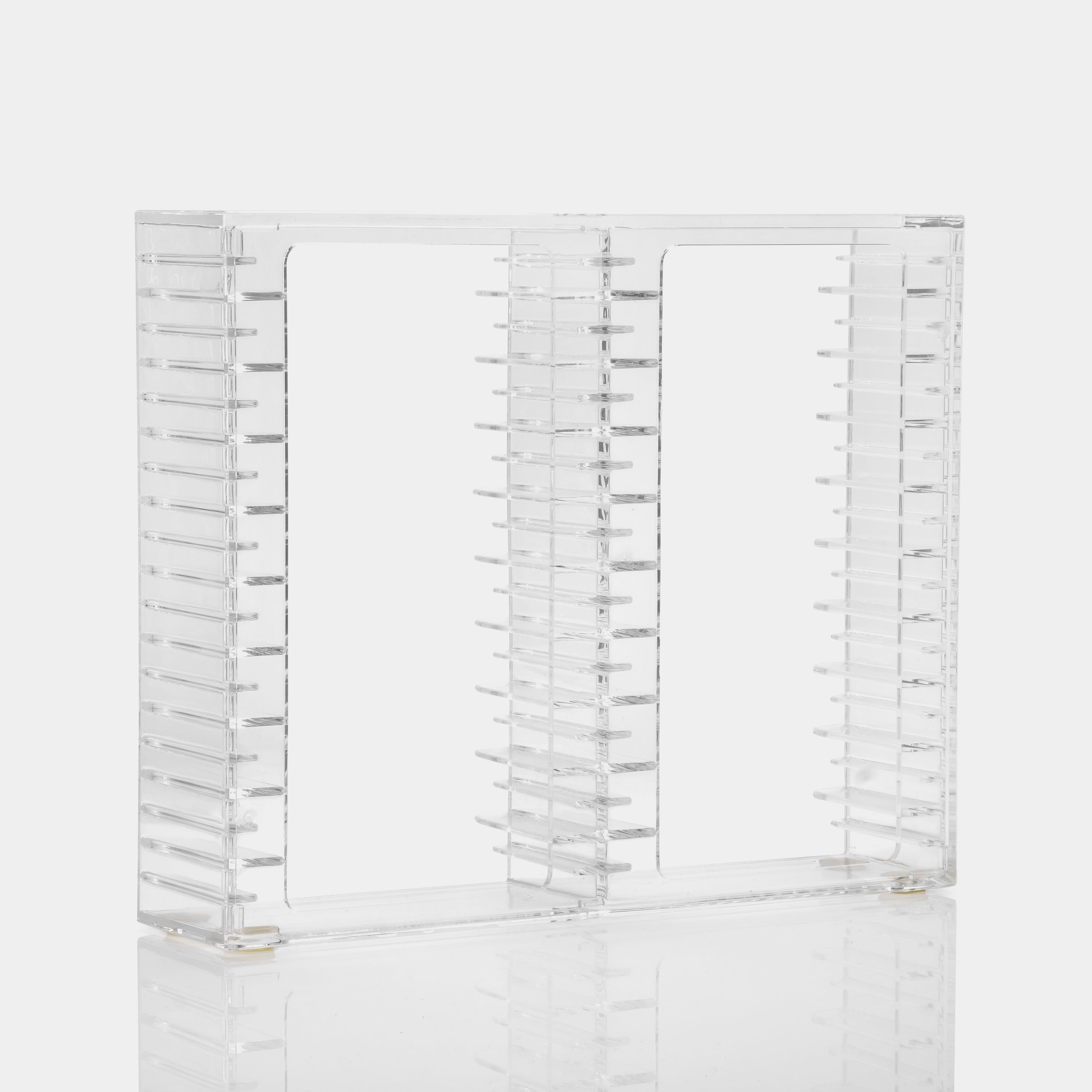 Clear Acrylic Cassette Tape Storage Unit