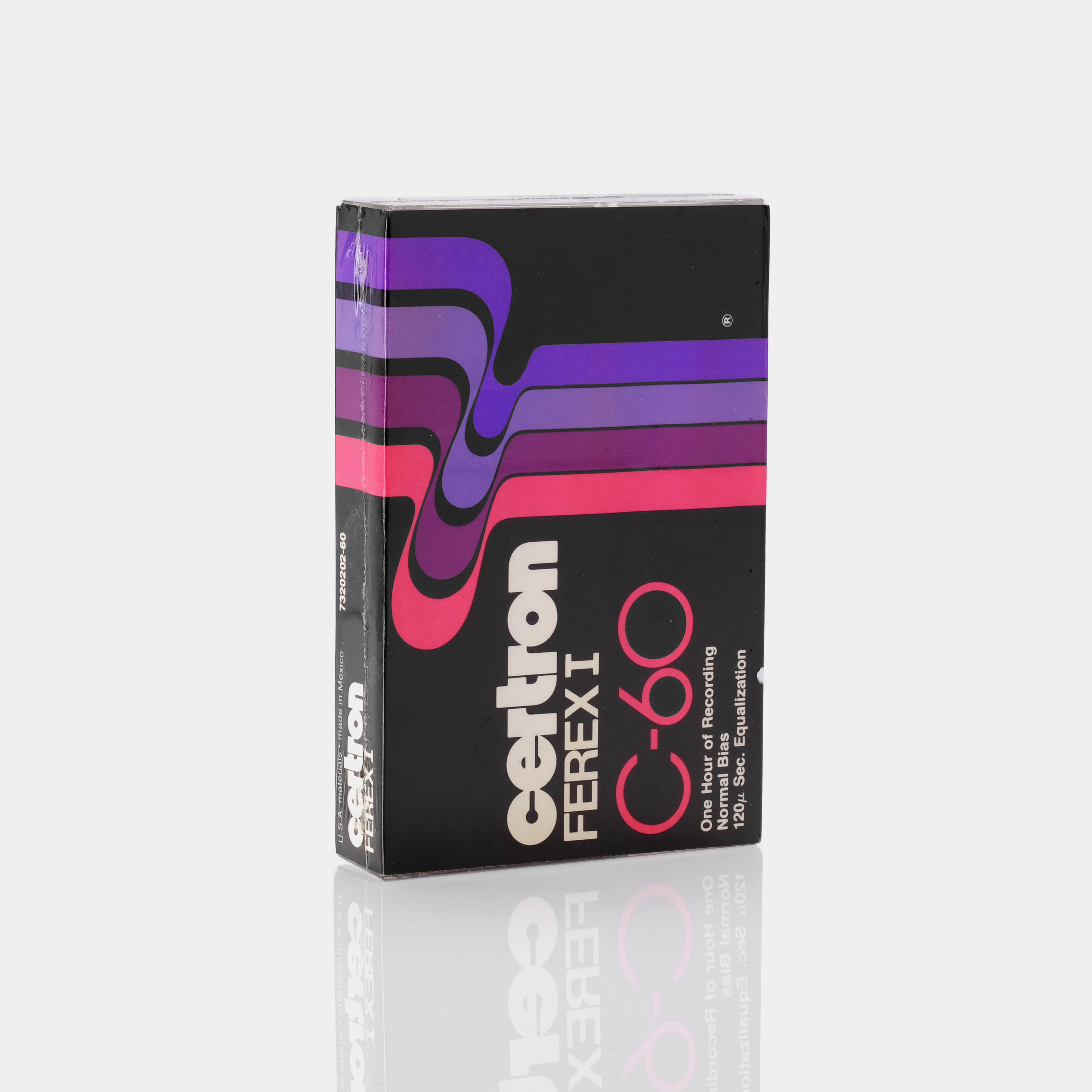 Certron Ferex Type I C-60 60 Min Blank Cassette Tape