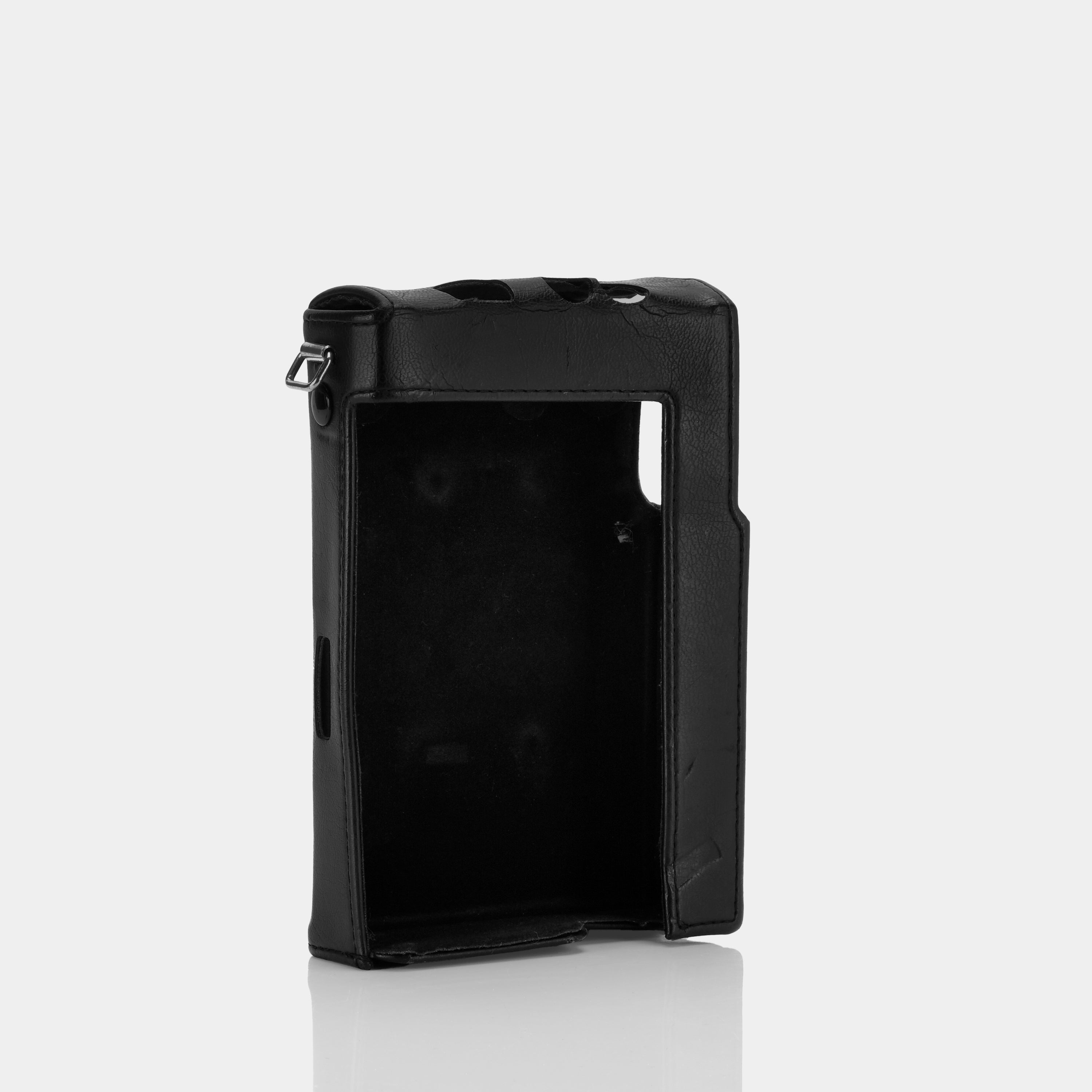TPS-L2 Black Leather Portable Cassette Player Case