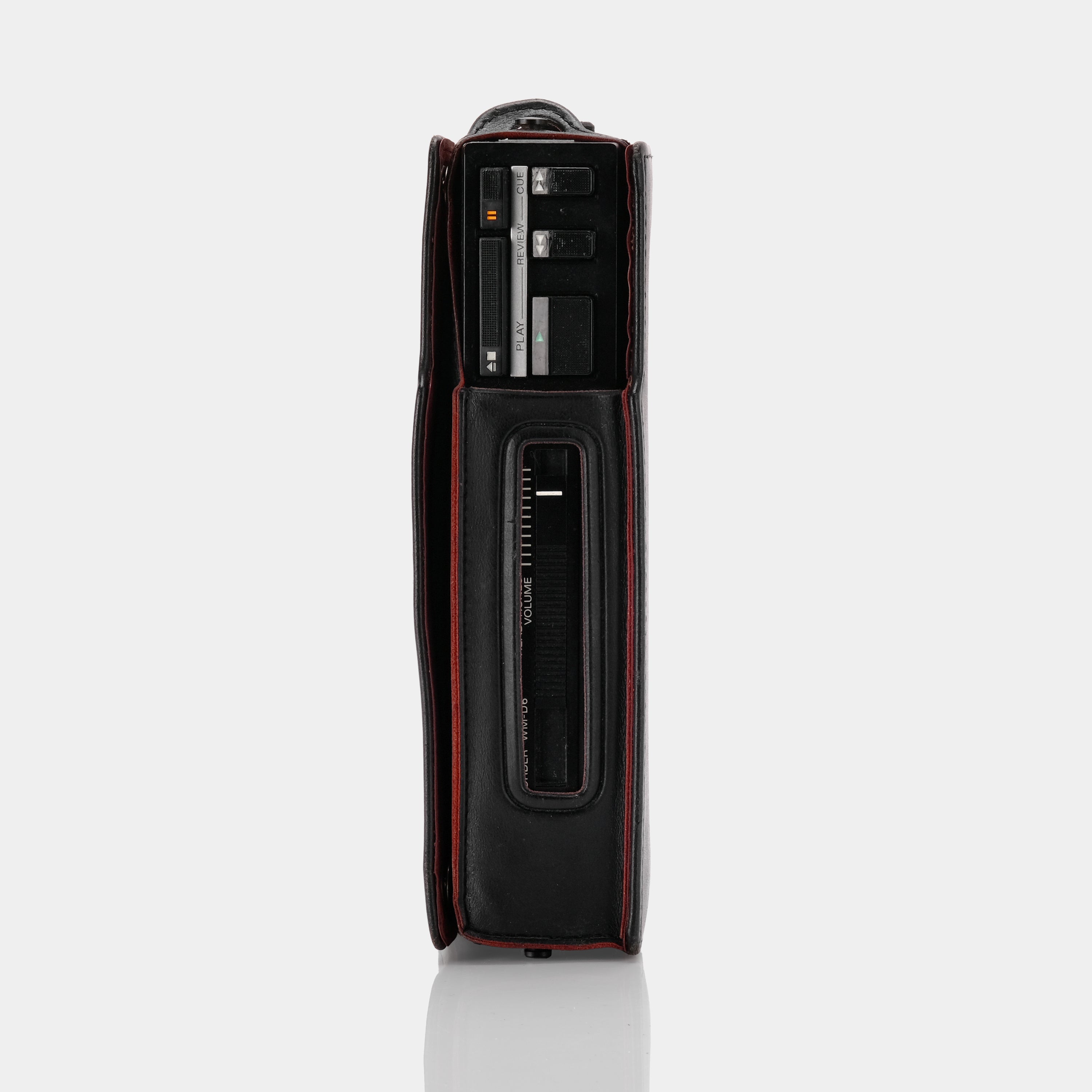 Sony Walkman Professional WM-D6 Black Leather Case