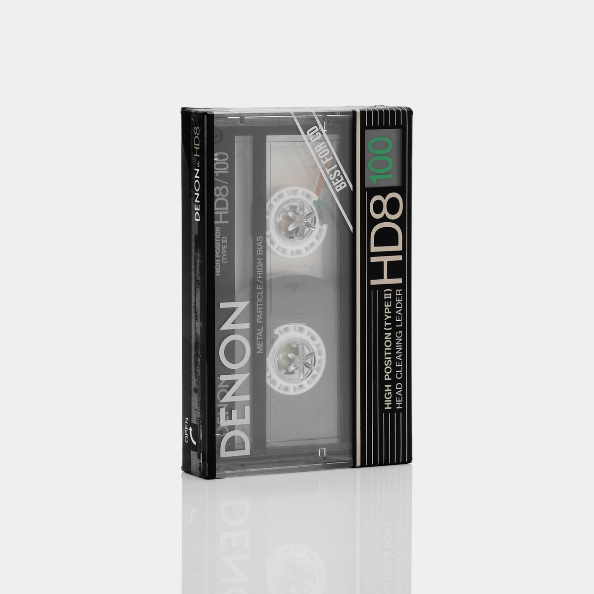 Denon HD8 100 Type II 100 Min Blank Cassette Tape – Retrospekt
